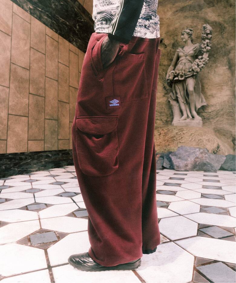 UMBRO / アンブロ × PARANOID / パラノイド】BALLON SWEAT CARGO PANTS 