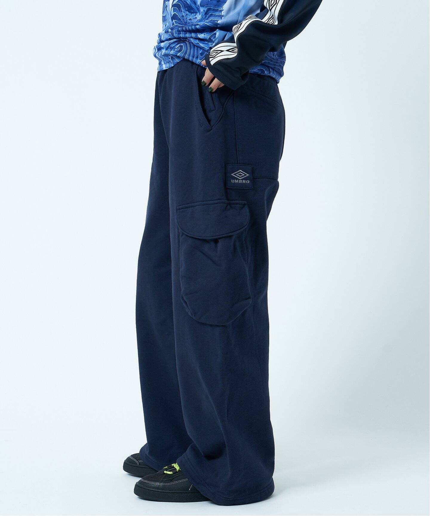 UMBRO / アンブロ × PARANOID / パラノイド】BALLON SWEAT CARGO PANTS 