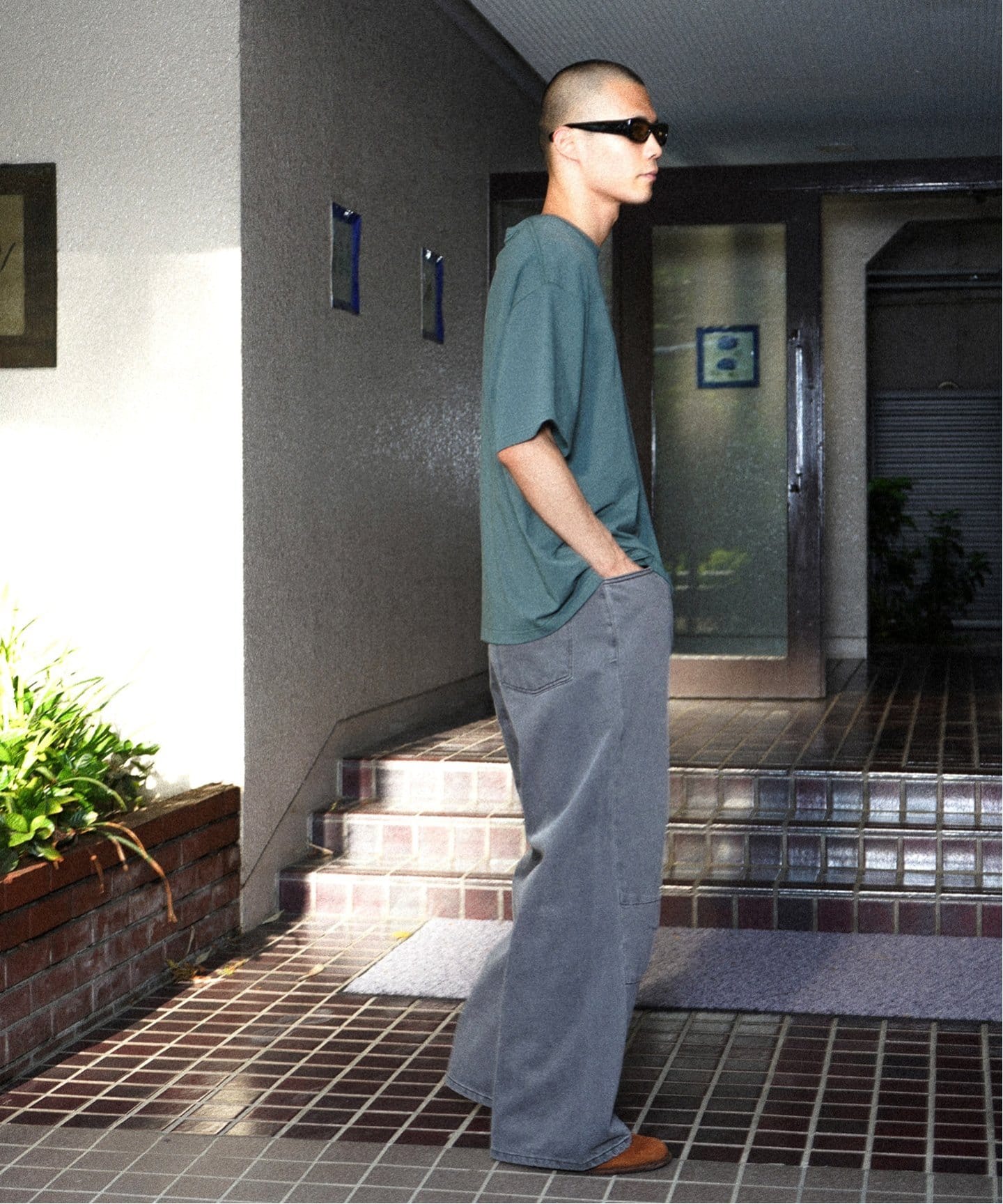 999HUMANITY / 999ヒューマニティ】AV PLEATS DENIM PANTS