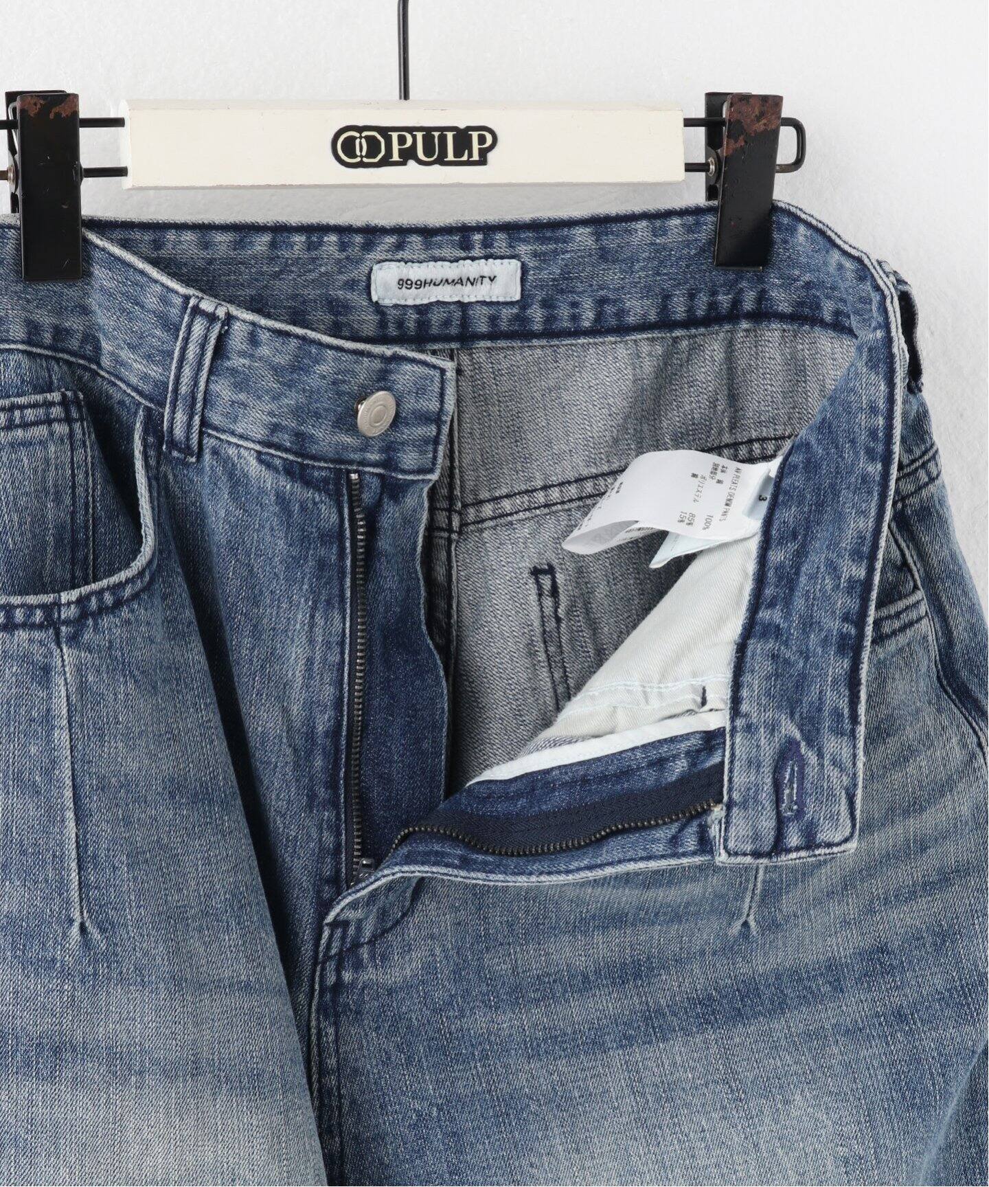 999HUMANITY / 999ヒューマニティ】AV PLEATS DENIM PANTS（デニム 