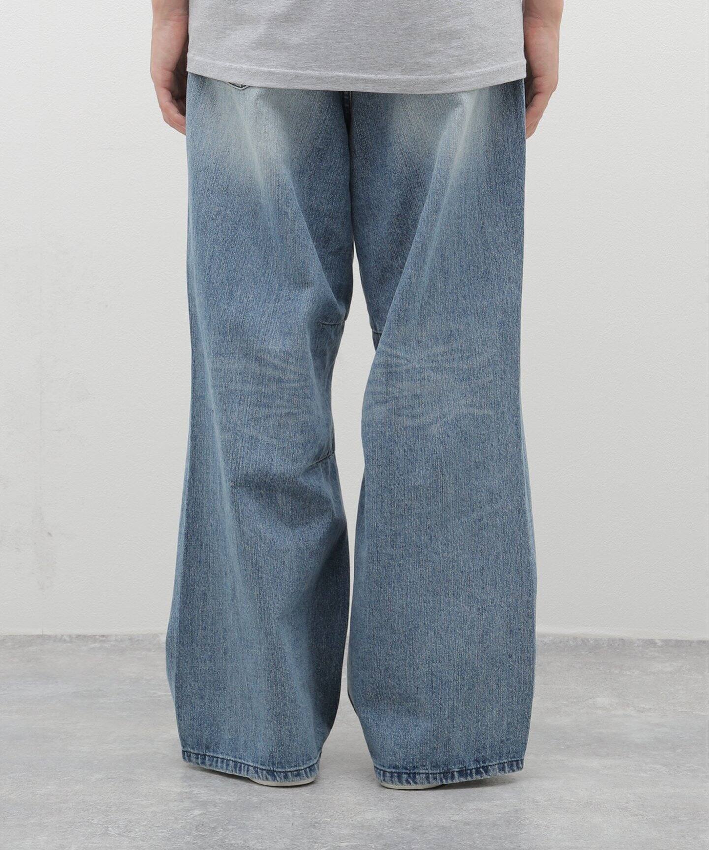 999HUMANITY / 999ヒューマニティ】AV PLEATS DENIM PANTS（デニム 