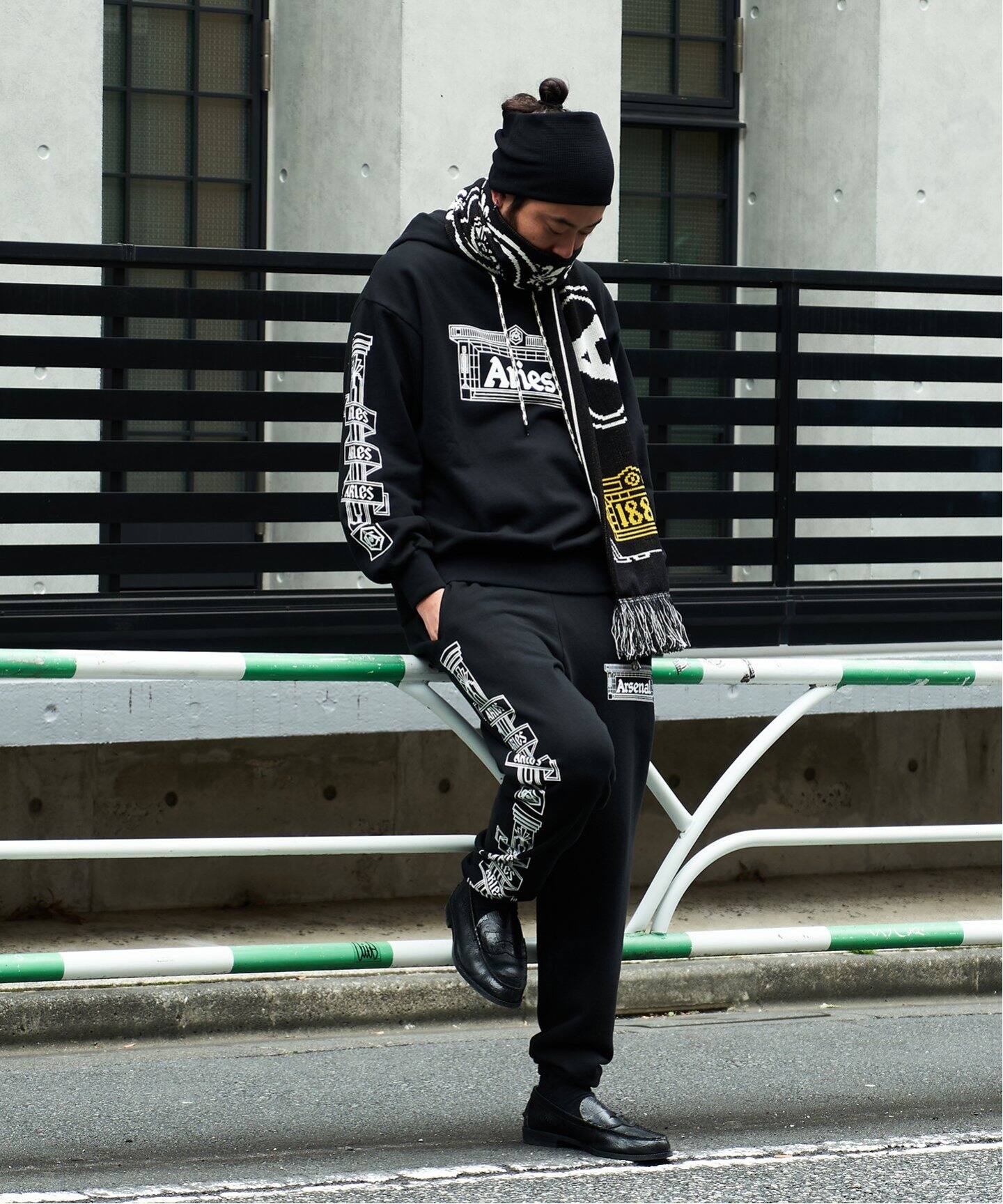 ARIES × ARSENAL】COLUMN SWEATPANT（スウェットパンツ）｜PULP  