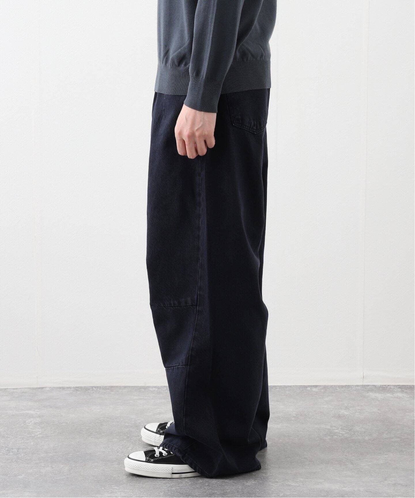 999HUMANITY / 999ヒューマニティ】AV PLEATS DYED DENIM PANTS