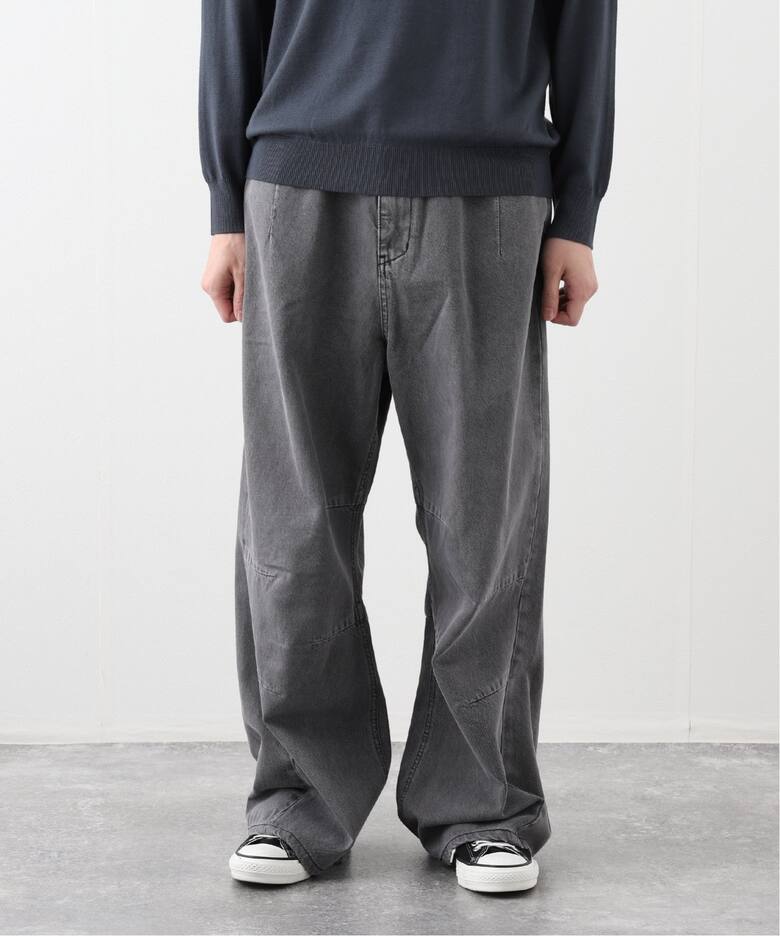 999HUMANITY / 999ヒューマニティ】AV PLEATS DYED DENIM PANTS 