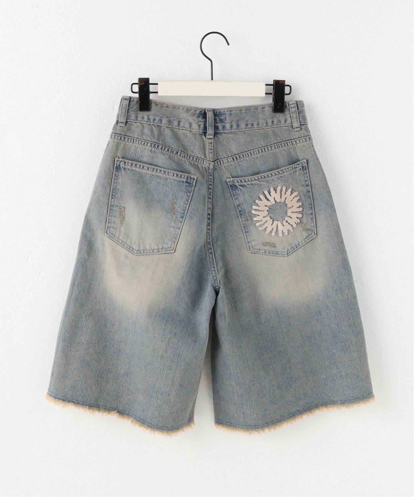 999HUMANITY / 999ヒューマニティ】CUTTING EDGE DENIM BURMUDA P 