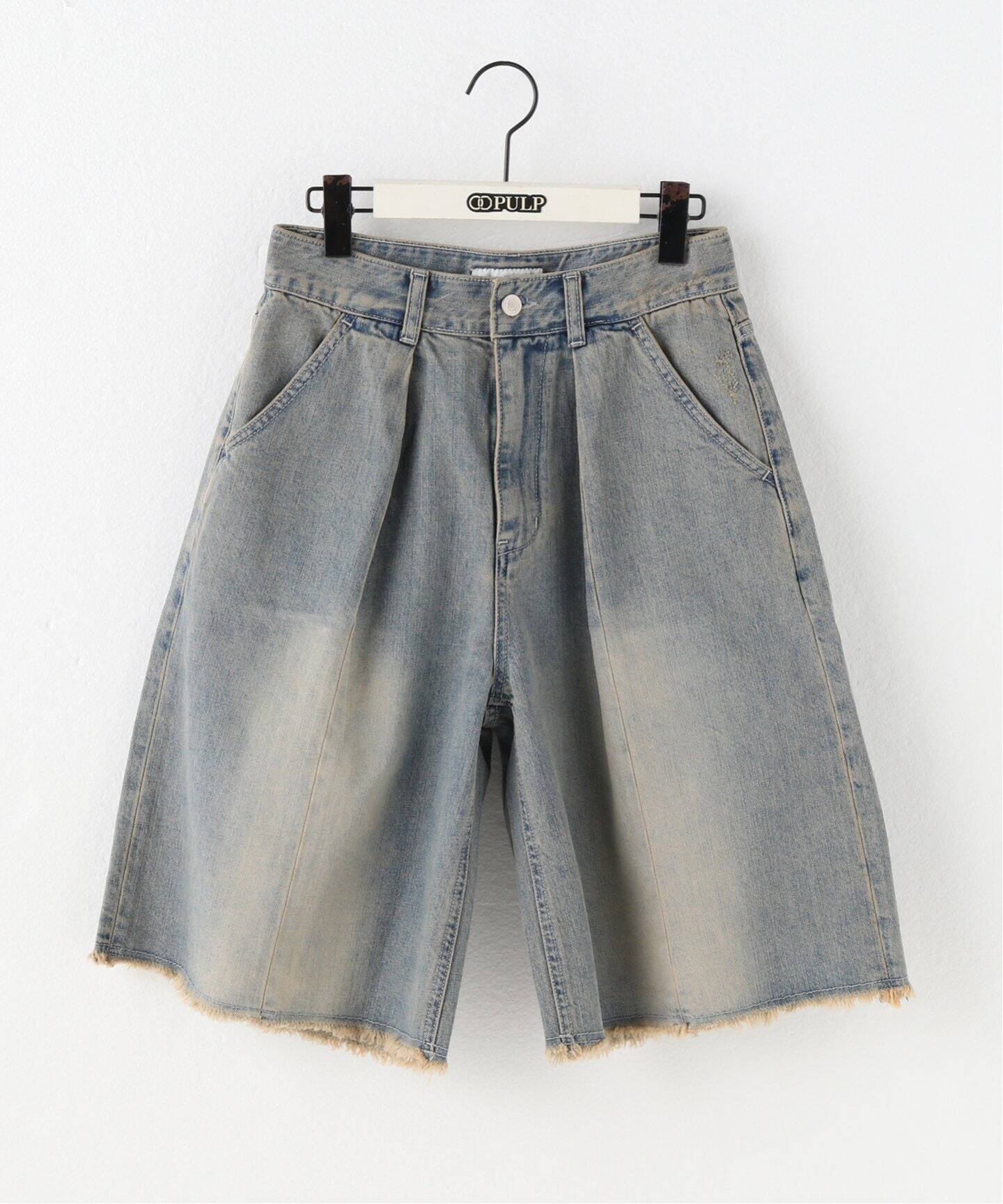 999HUMANITY / 999ヒューマニティ】CUTTING EDGE DENIM BURMUDA P 