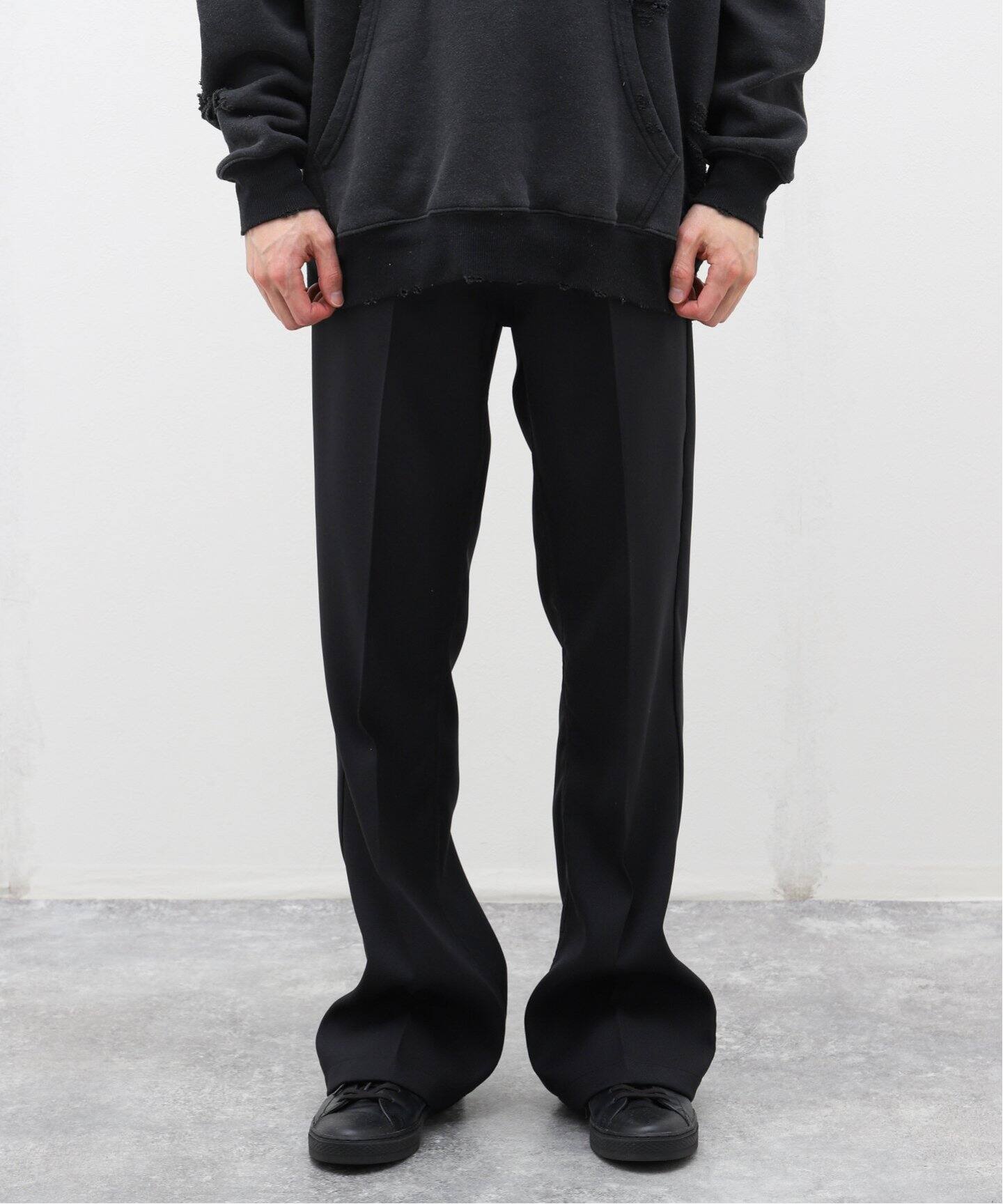 DAIRIKU / ダイリク】Flare Pressed Pants（スラックス）｜BAYCREW 