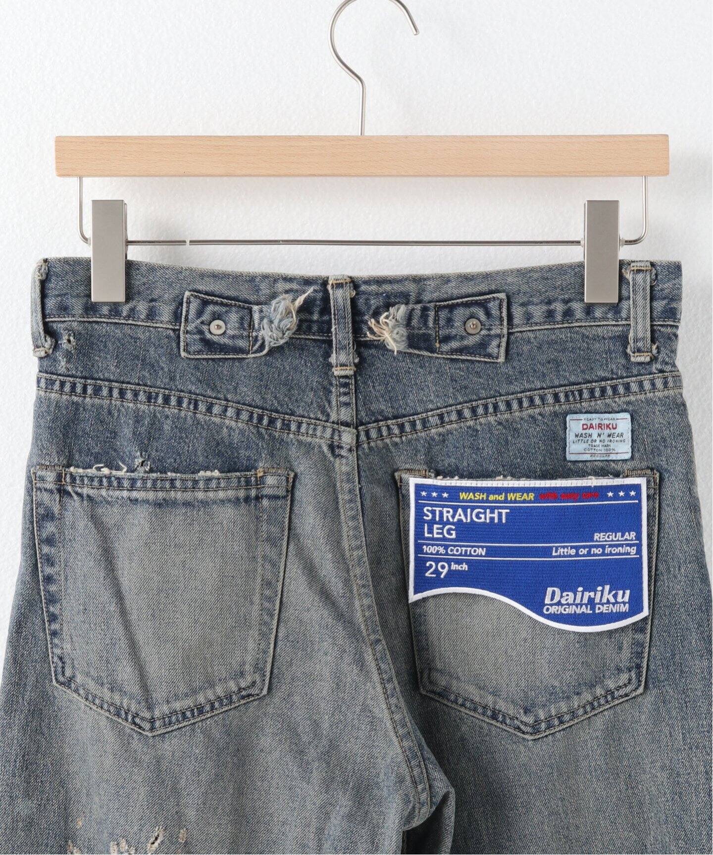 dairiku straight denim pants 29インチ 