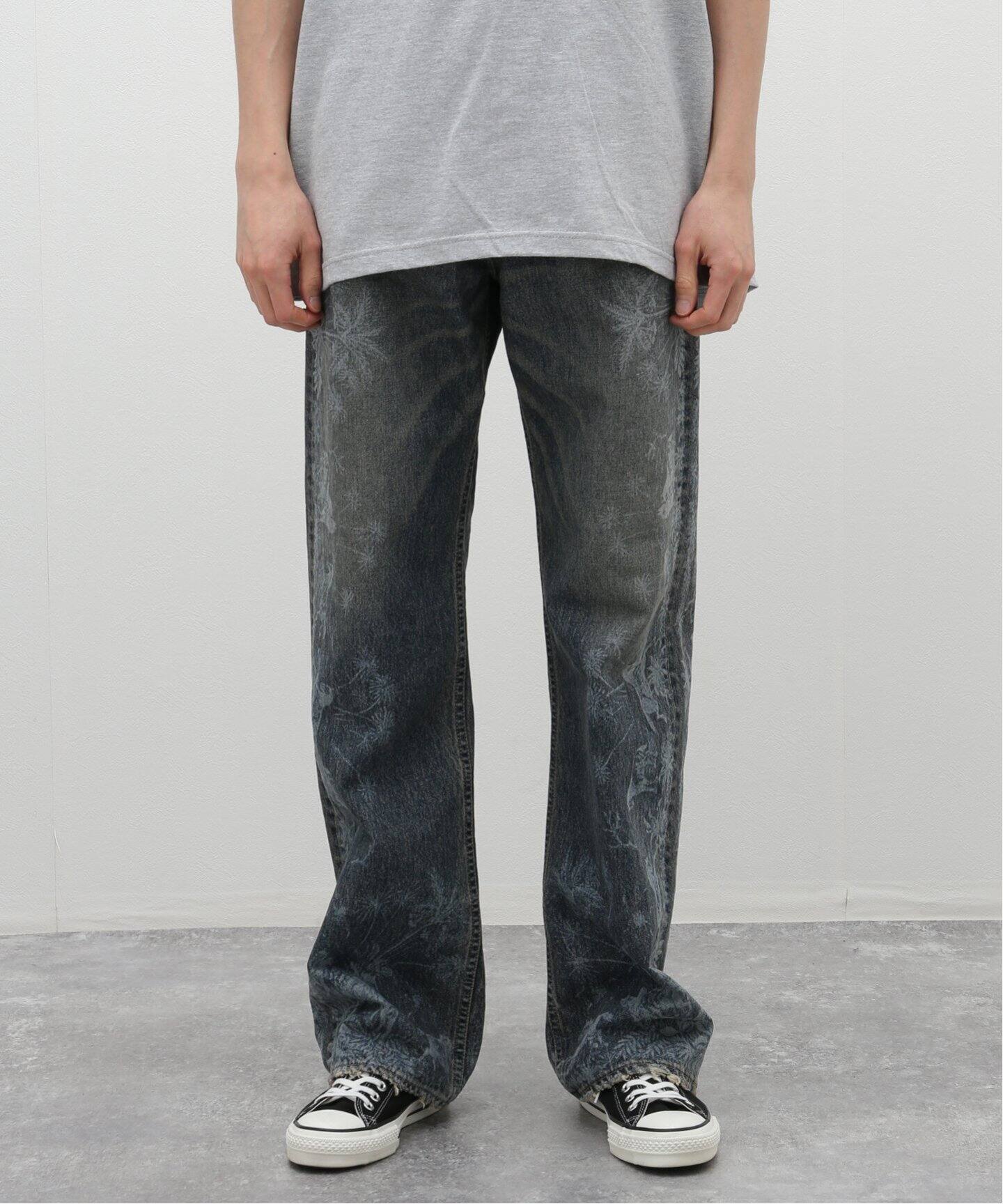 DAIRIKU / ダイリク】Scarf Straight Denim Pants（デニムパンツ 