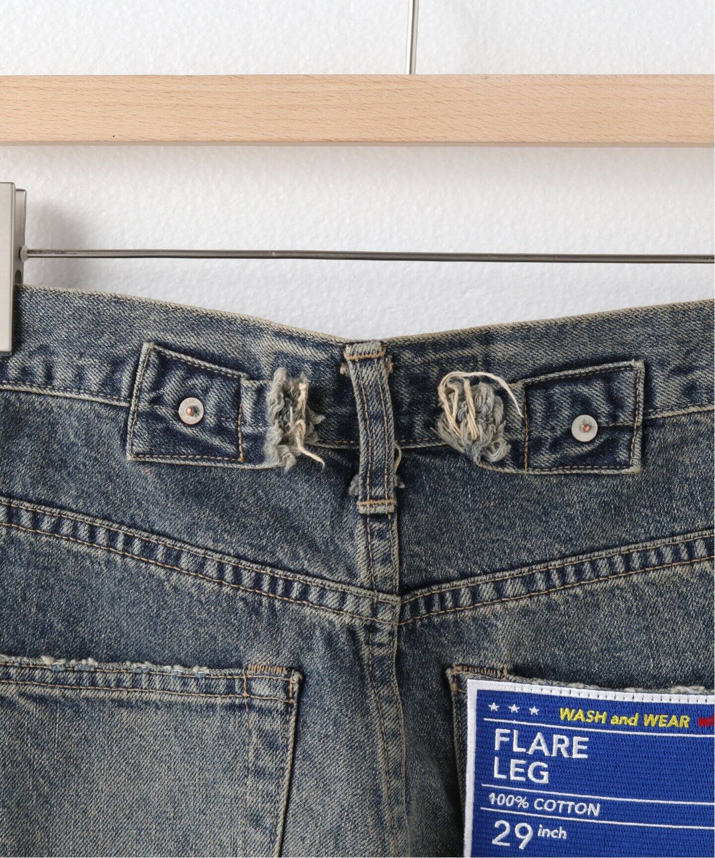 DAIRIKU / ダイリク】Flare Denim Pants（デニムパンツ・ジーンズ 