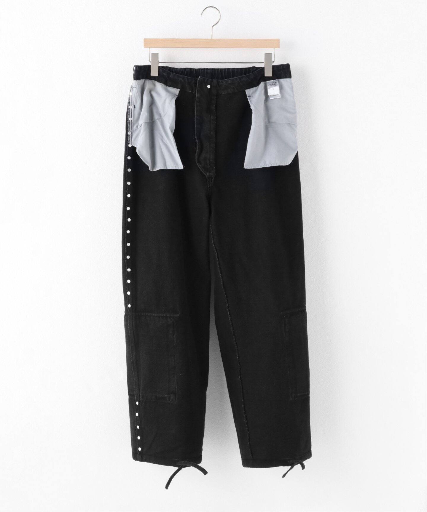AFB / エーエフビー】STUDDED DENIM CARGO PANTS（デニムパンツ  
