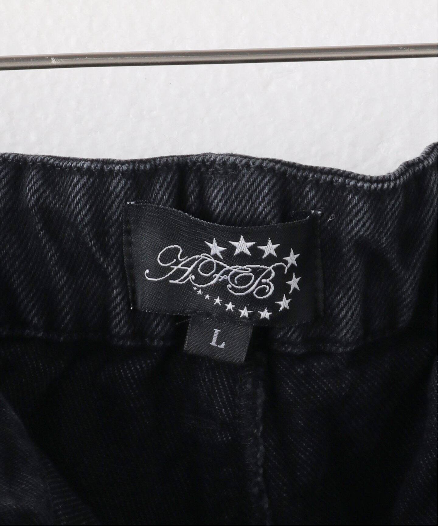 AFB(エーエフビー)STUDDED DENIM CARGO PANTS AFB / エーエフビー】STUDDED DENIM CARGO PANTS（デニムパンツ