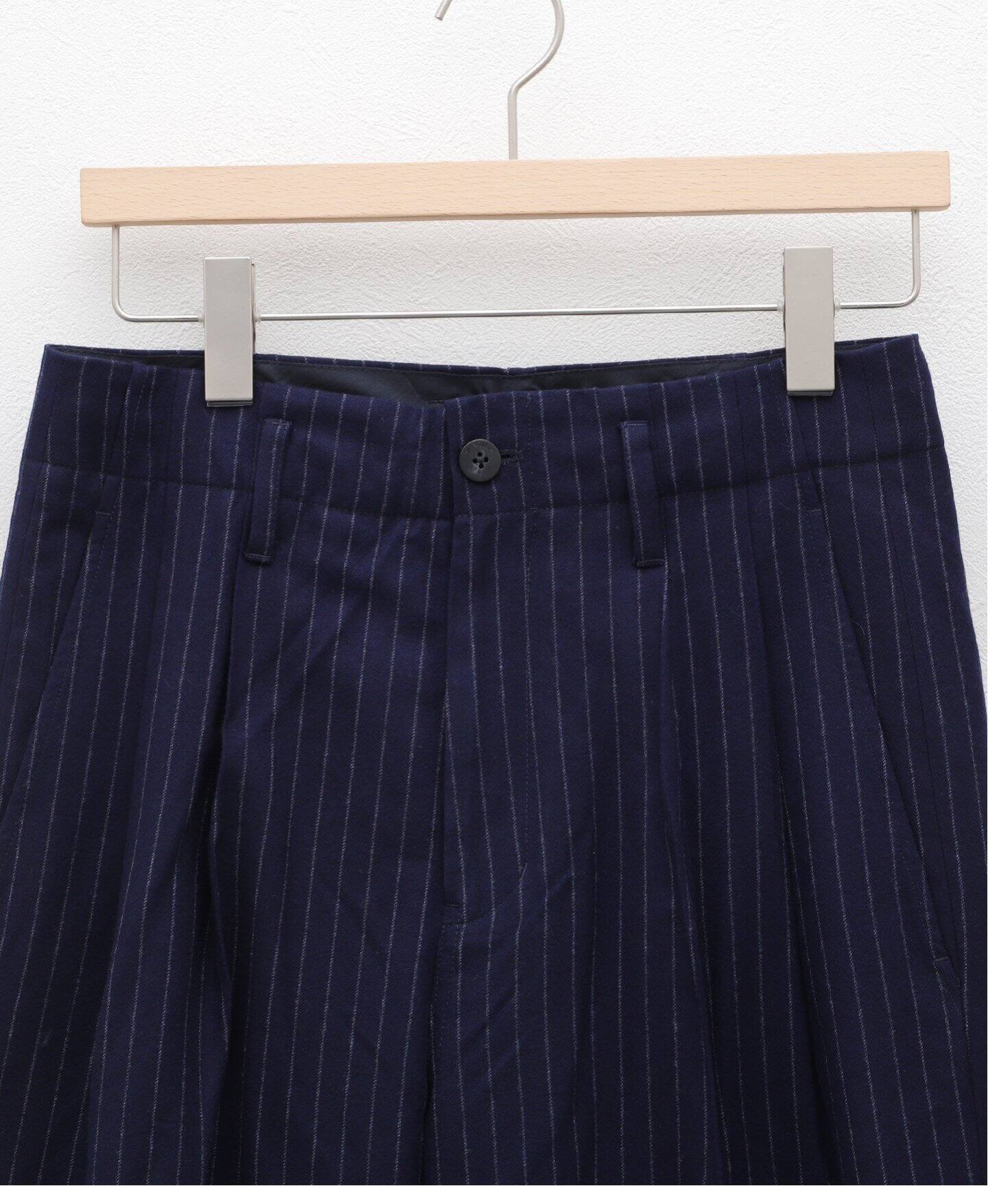 SandWaterr / サンドウォーター】RESEARCHED TUCK SLACKS / T/R