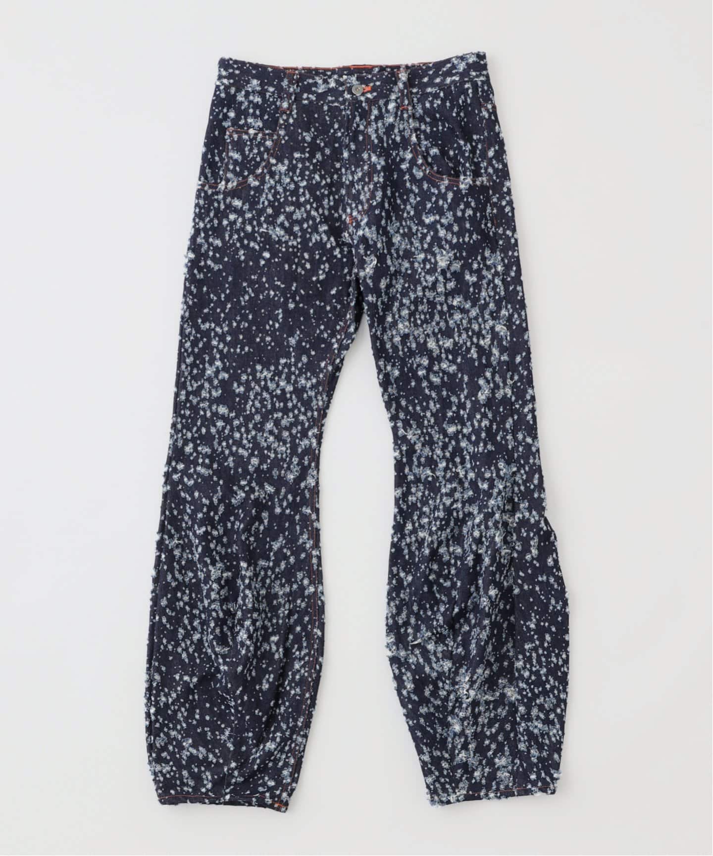パンツ NAM - TRUMPET DENIM WASHED BLACK nam-trumpet-denim-washed-black