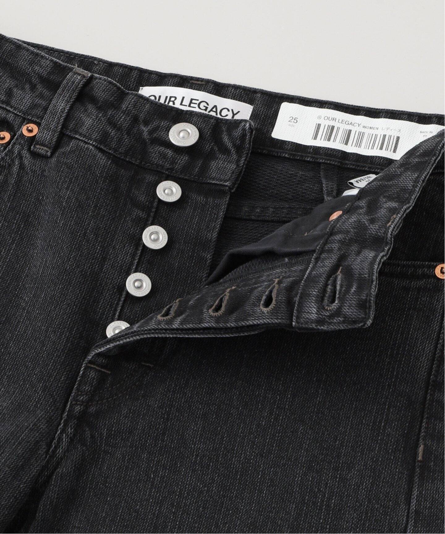 OUR LEGACY / アワーレガシー】TREBLE CUT REAL BLACK CHAIN T（デニム 