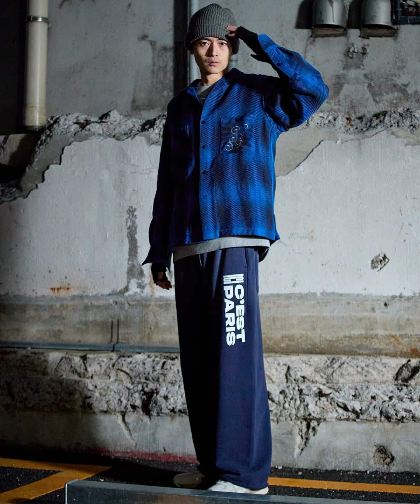 Paris Saint-Germain / パリ・サン＝ジェルマン】 JP SPRAY PANTS