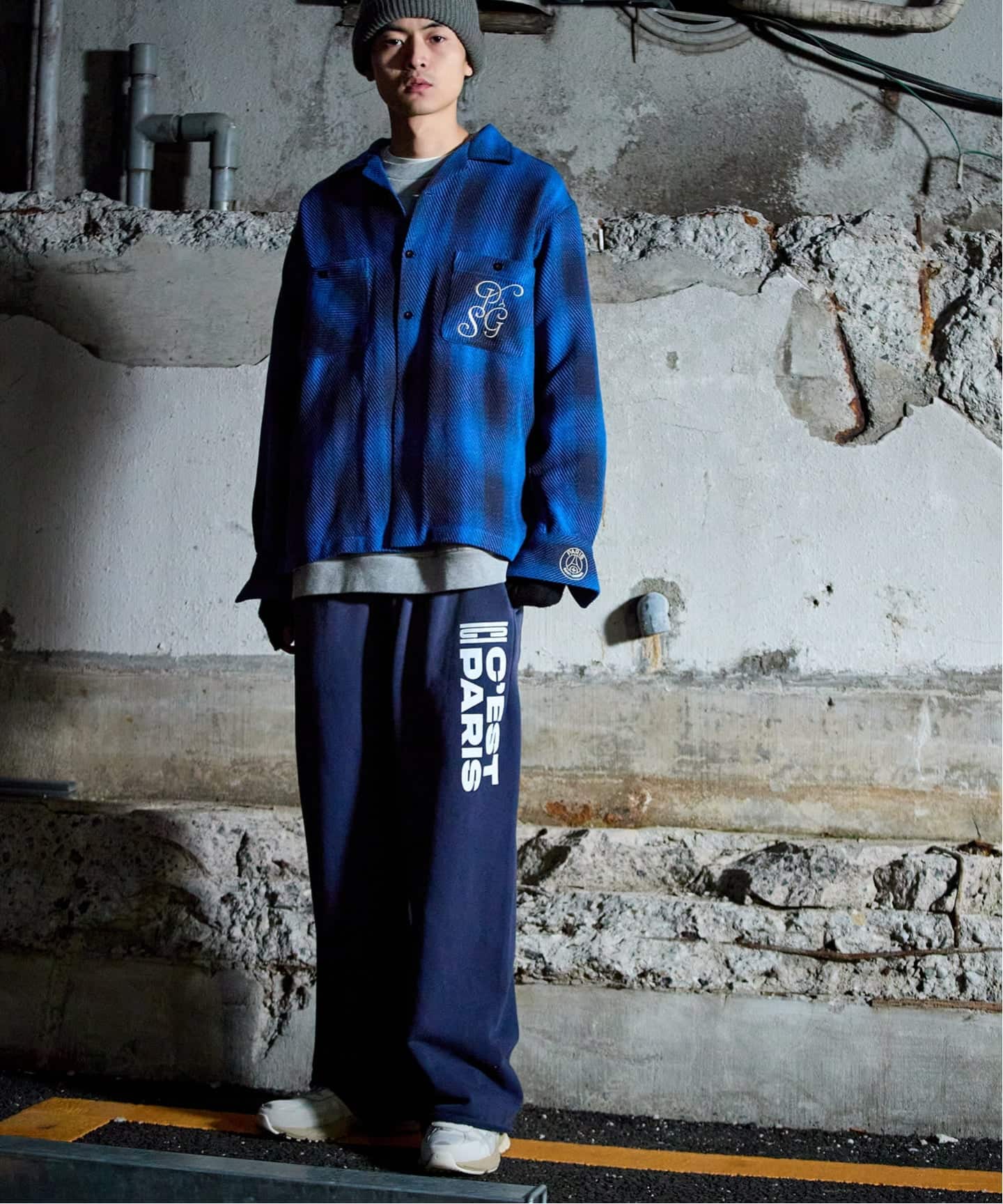 Paris Saint-Germain / パリ・サン＝ジェルマン】 JP SPRAY PANTS