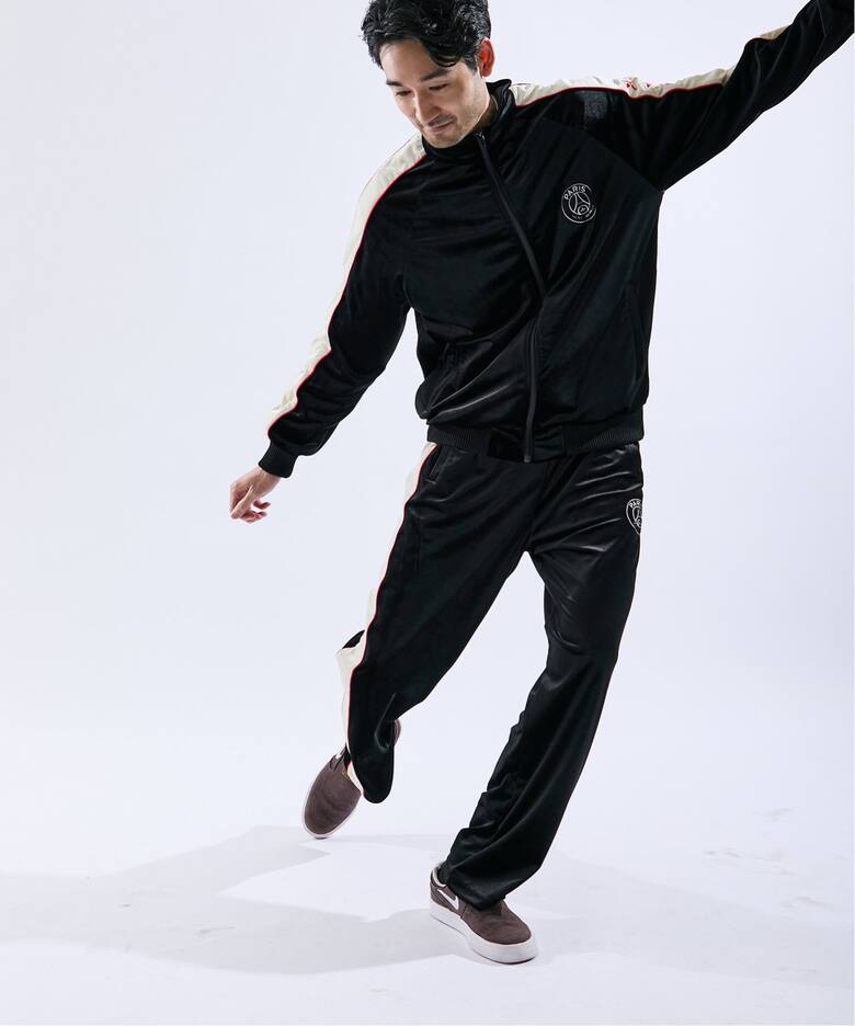 Paris Saint-Germain / パリ・サン＝ジェルマン】 JP VELOR PANTS BK 