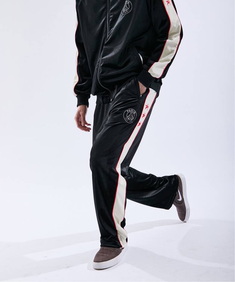 Paris Saint-Germain / パリ・サン＝ジェルマン】 JP VELOR PANTS BK 