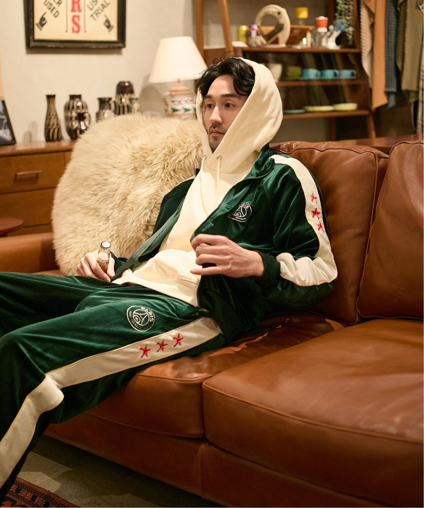 Paris Saint-Germain / パリ・サン＝ジェルマン】 JP VELOR PANTS GR 