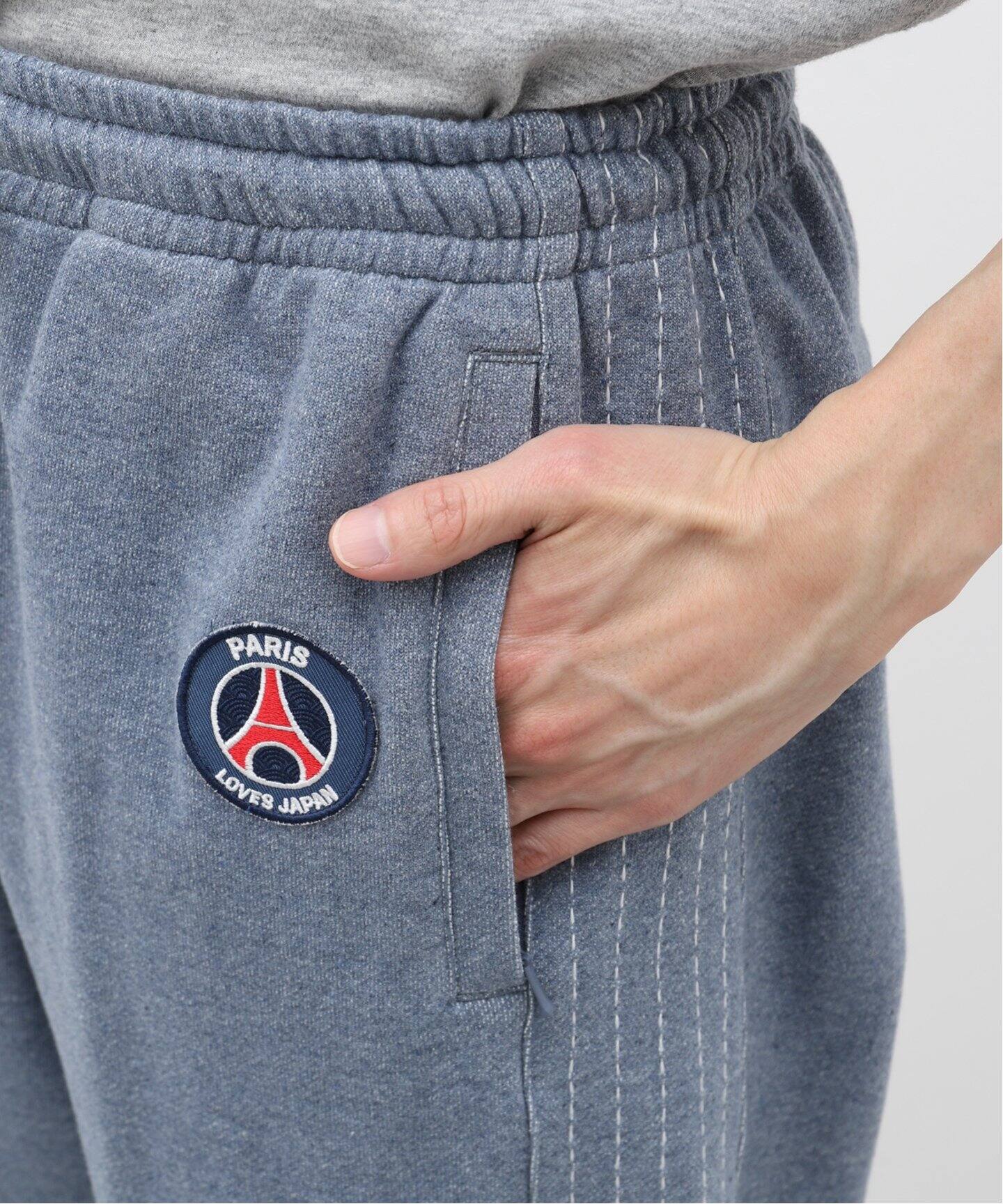 Poggy × Paris Saint-Germain】PSG PLJ ECO INDIGO Sweat-pants 