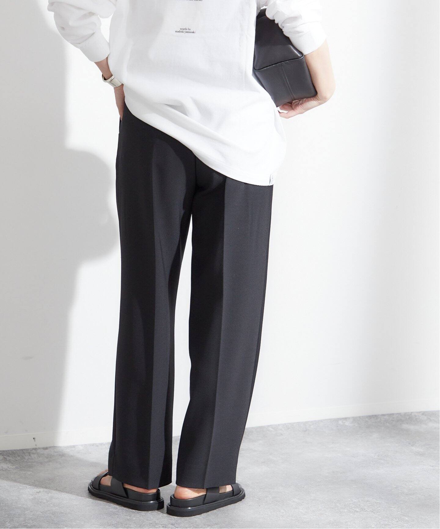 ワイドパンツ ワイドスラックス 新鋭 ours sulln