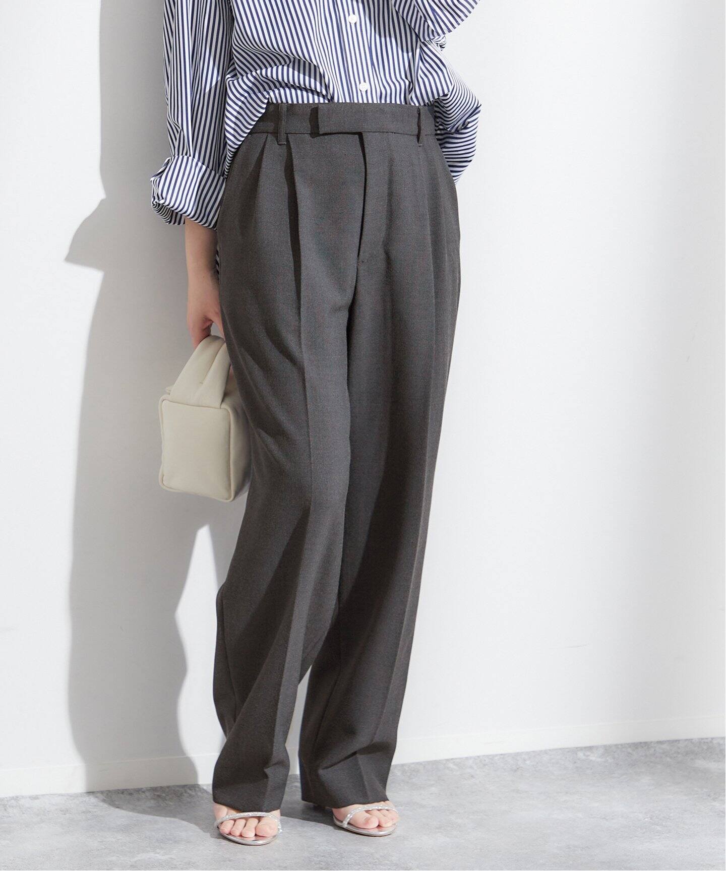 ヴィスポリーノ2タックワイドパンツ（スラックス）｜JOURNAL STANDARD  