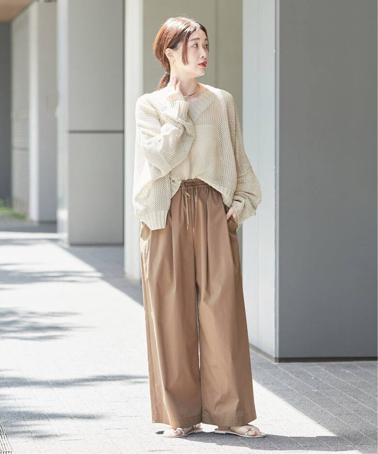 追加3》タイプライターワイドイージーパンツ（その他パンツ  