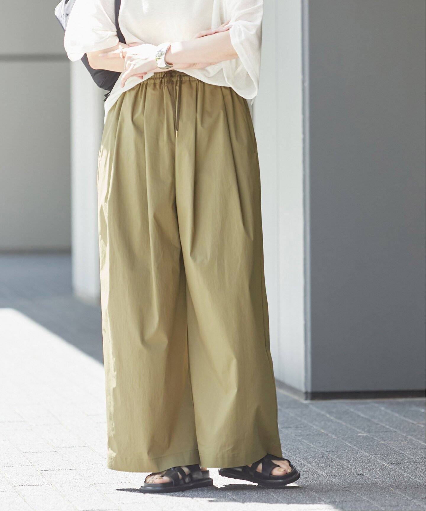 追加3》タイプライターワイドイージーパンツ（その他パンツ）｜JOURNAL  