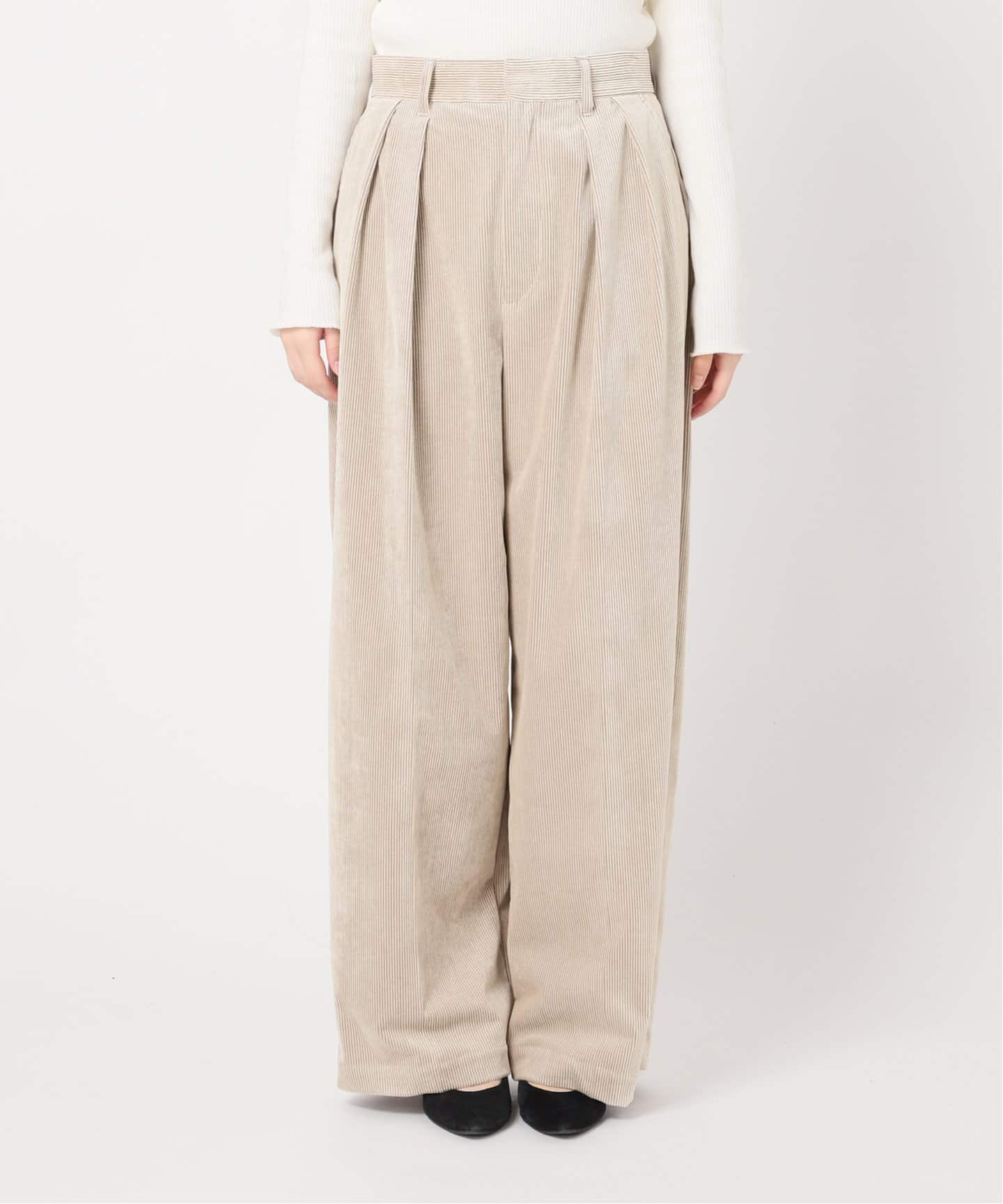 ストレッチコーデュロイ 2タックパンツ（その他パンツ）｜JOURNAL