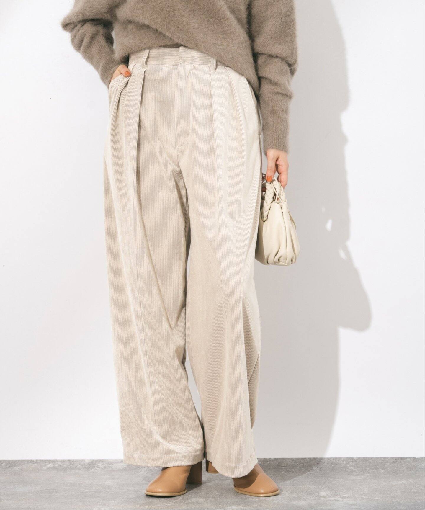 ストレッチコーデュロイ 2タックパンツ（その他パンツ）｜JOURNAL 