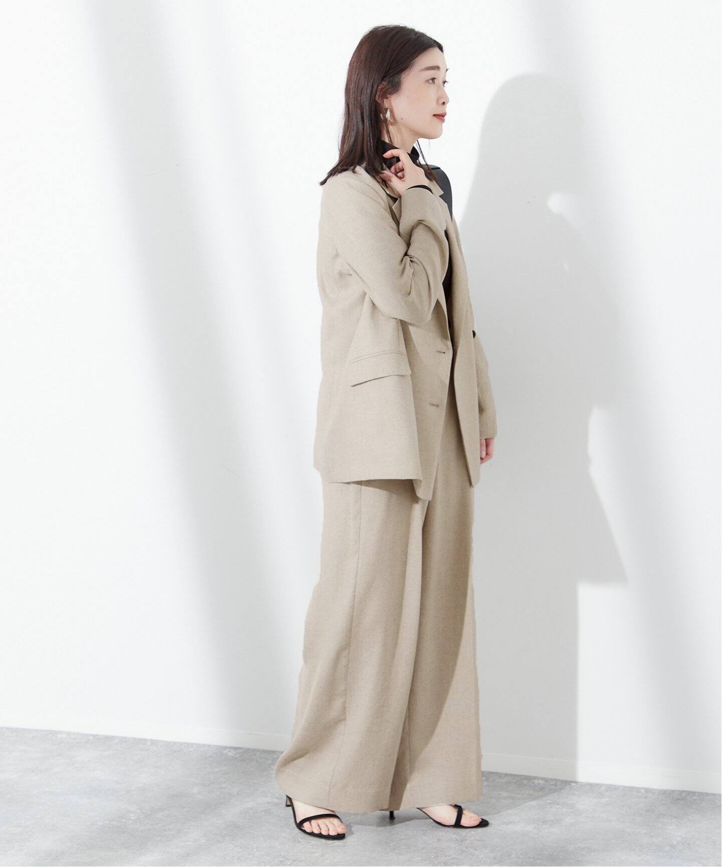 アイアス Pleated Waid-leg パンツ（スラックス）｜JOURNAL  