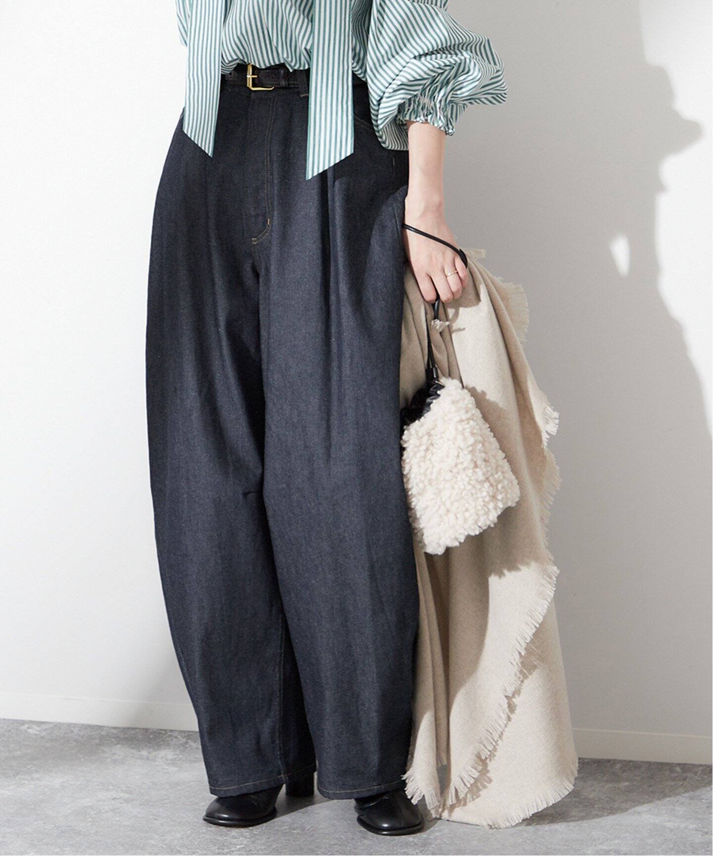 デニムカーブパンツ（デニムパンツ・ジーンズ）｜JOURNAL STANDARD L  