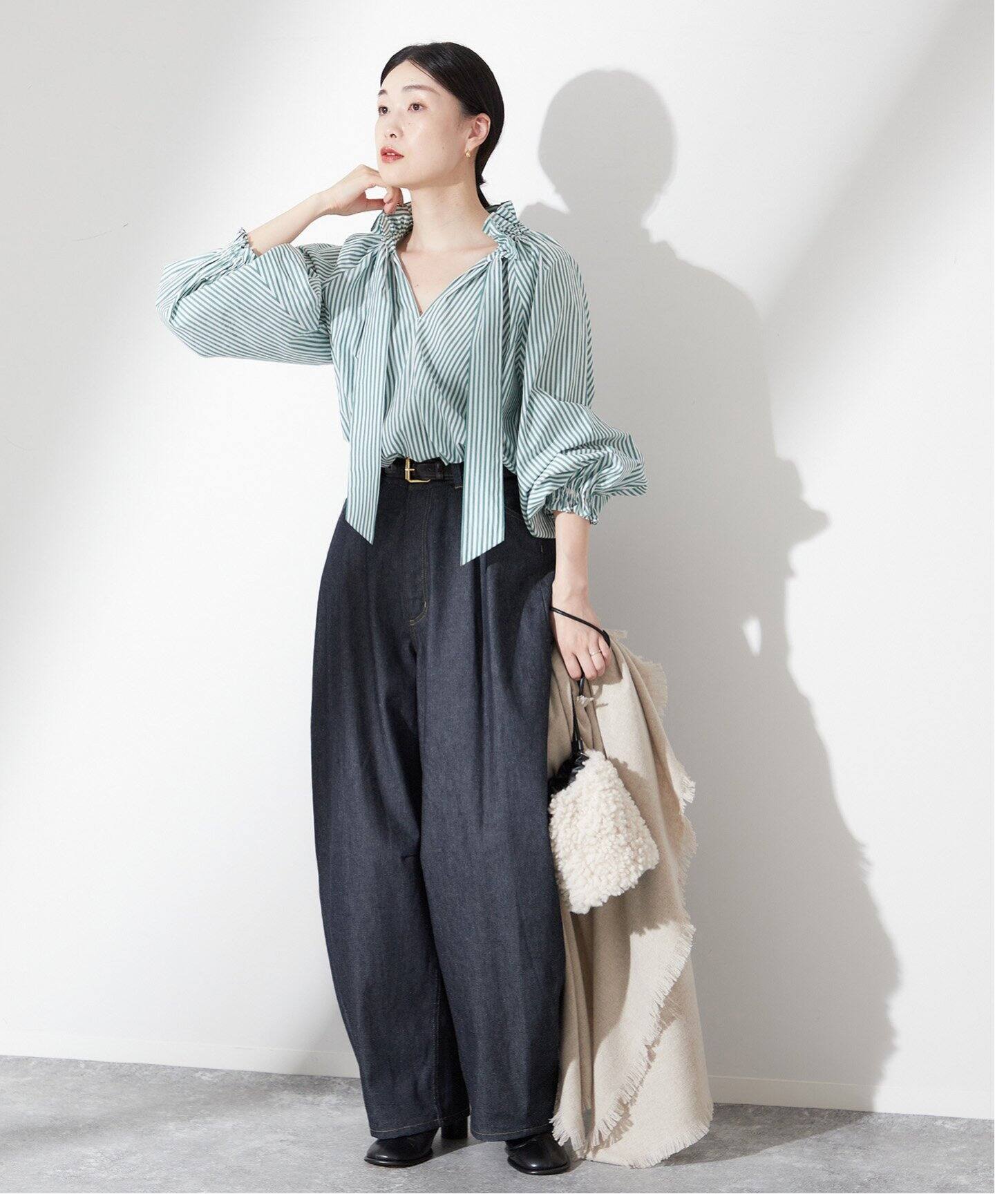 追加》デニムカーブパンツ（デニムパンツ・ジーンズ）｜JOURNAL  