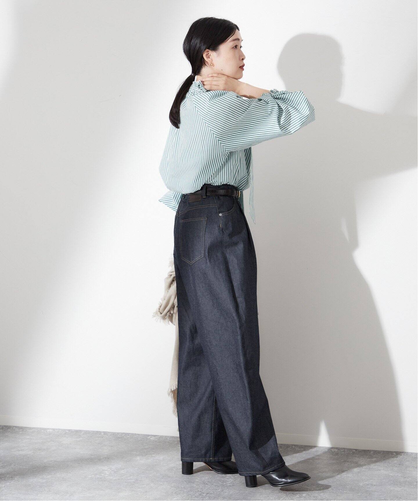 追加》デニムカーブパンツ（デニムパンツ・ジーンズ）｜JOURNAL  