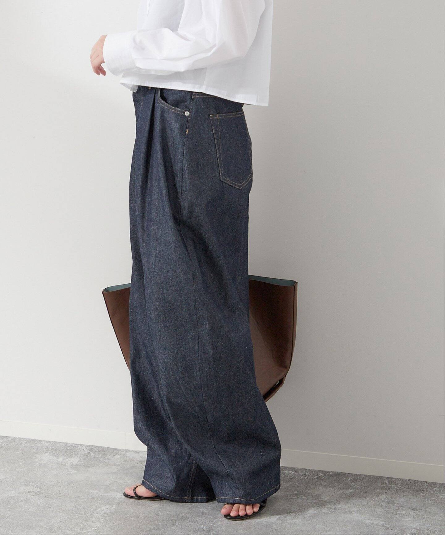 追加》デニムカーブパンツ（デニムパンツ・ジーンズ）｜JOURNAL  