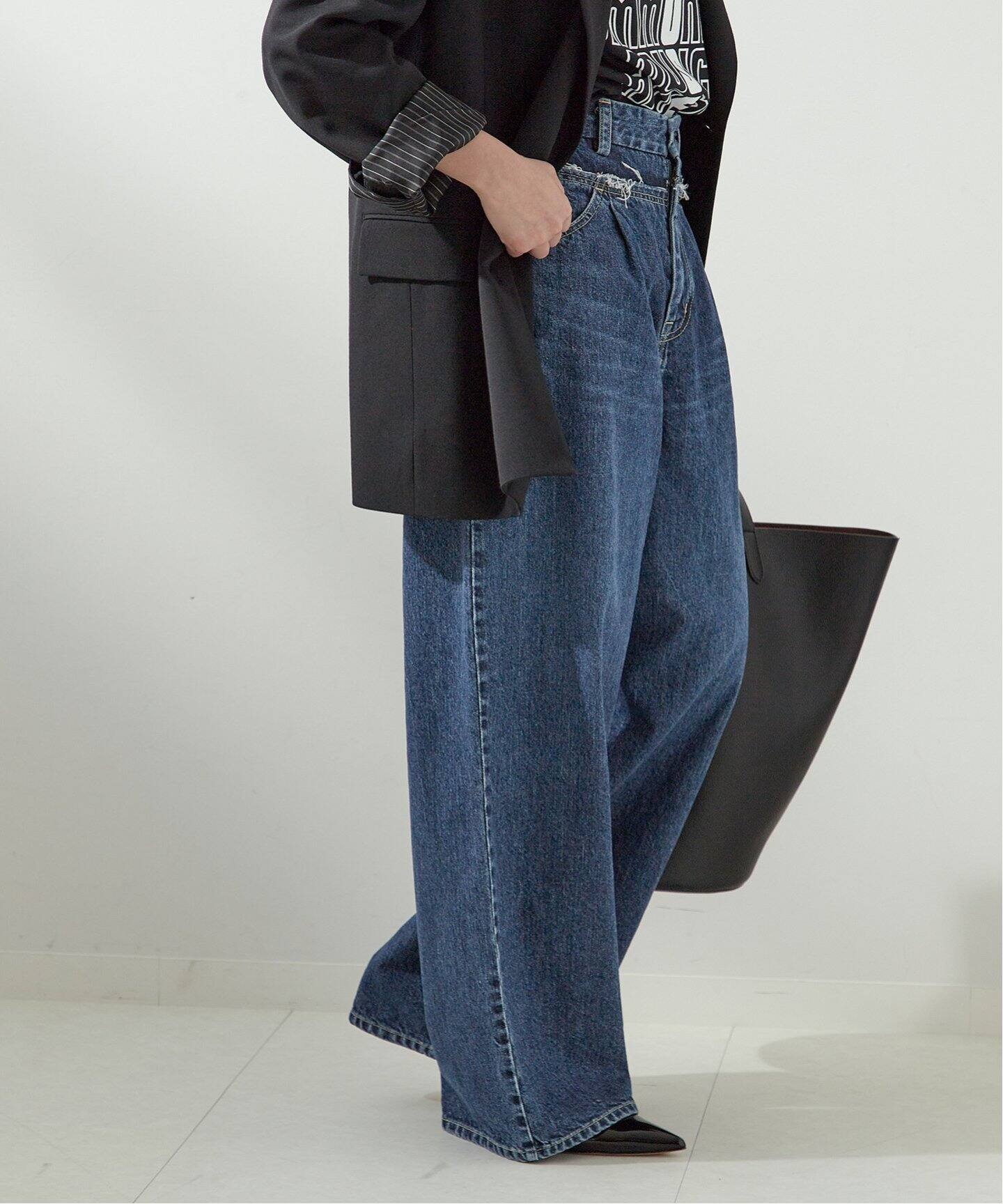 パンツ デニム ジーンズ LEJE/レジェ/Double Slash Jeans レディース  