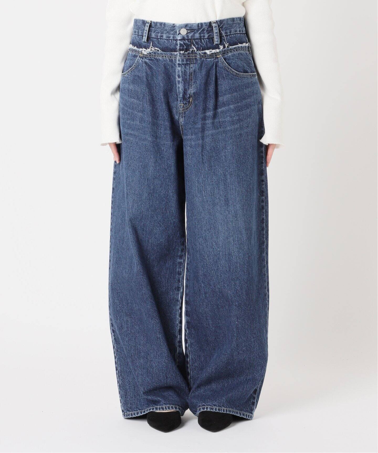 ダブルウエストデニム（デニムパンツ・ジーンズ）｜JOURNAL STANDARD L 