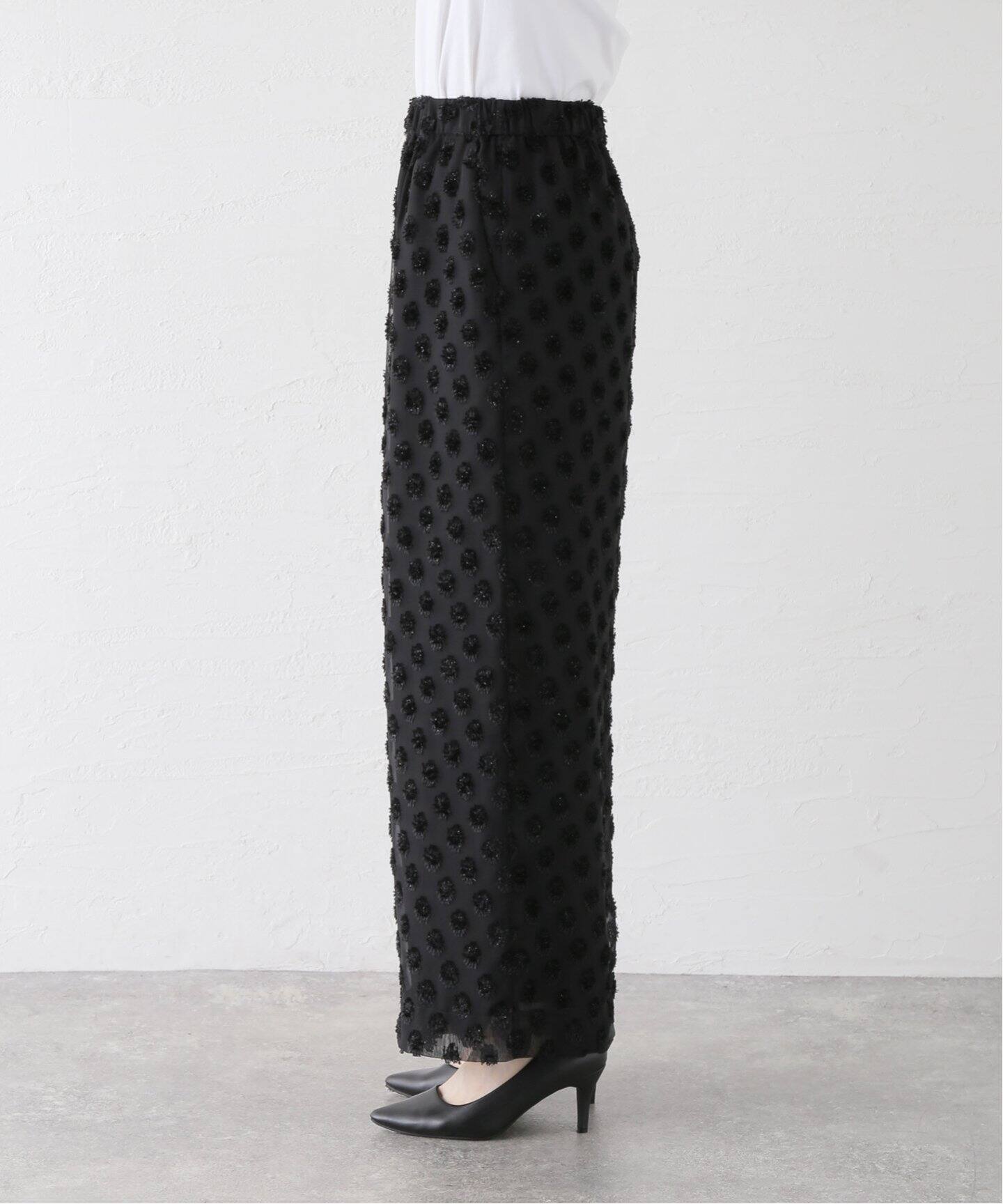 JOURNAL STANDARD L'ESSAGE ラメモノトーンパンツ DEVEAUX GOLDラメモノトーンイージーパンツ（その他パンツ