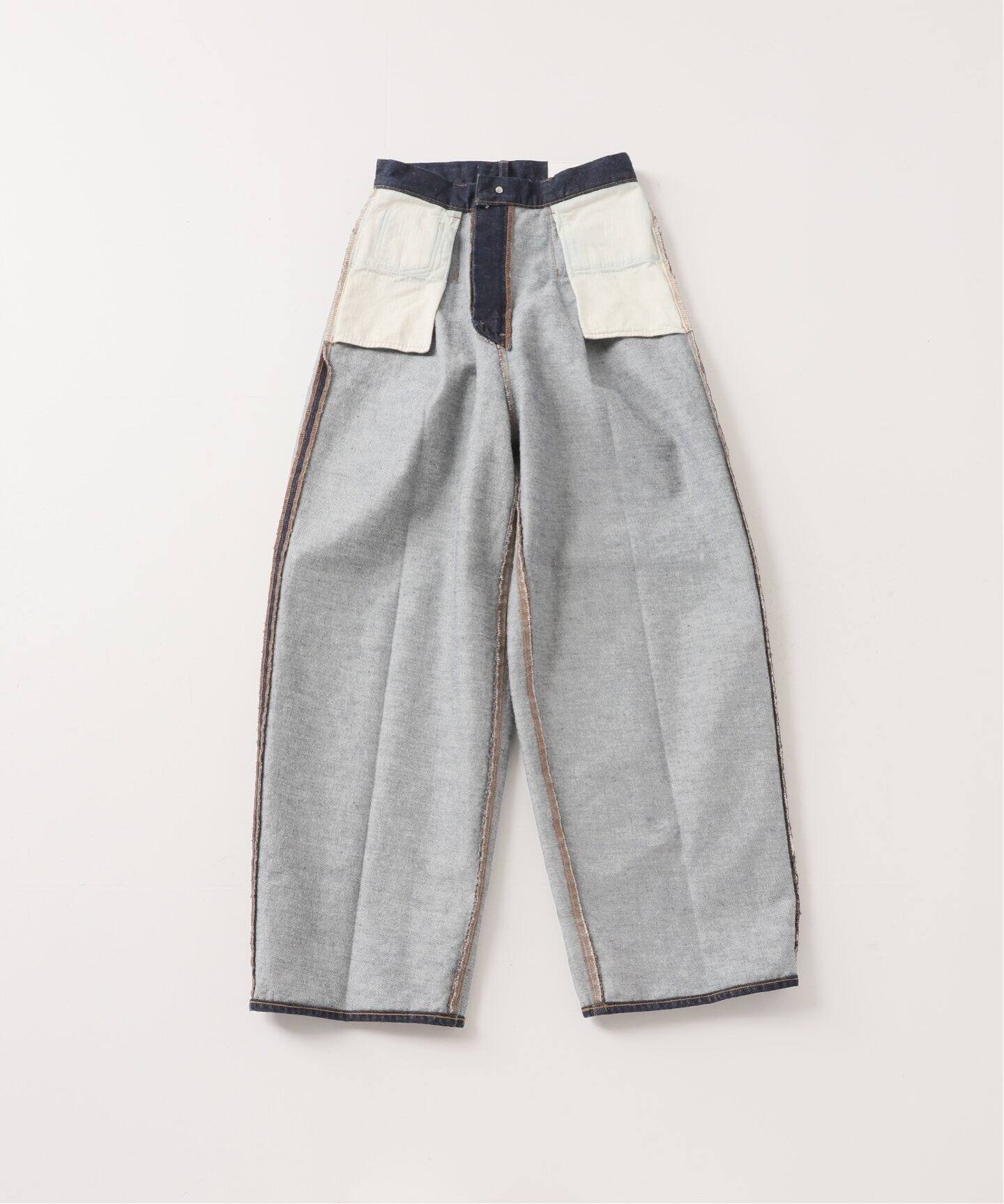 JANE SMITH/ジェーンスミス】14.5oz DENIM IN TUCK COMFORT：デニム 