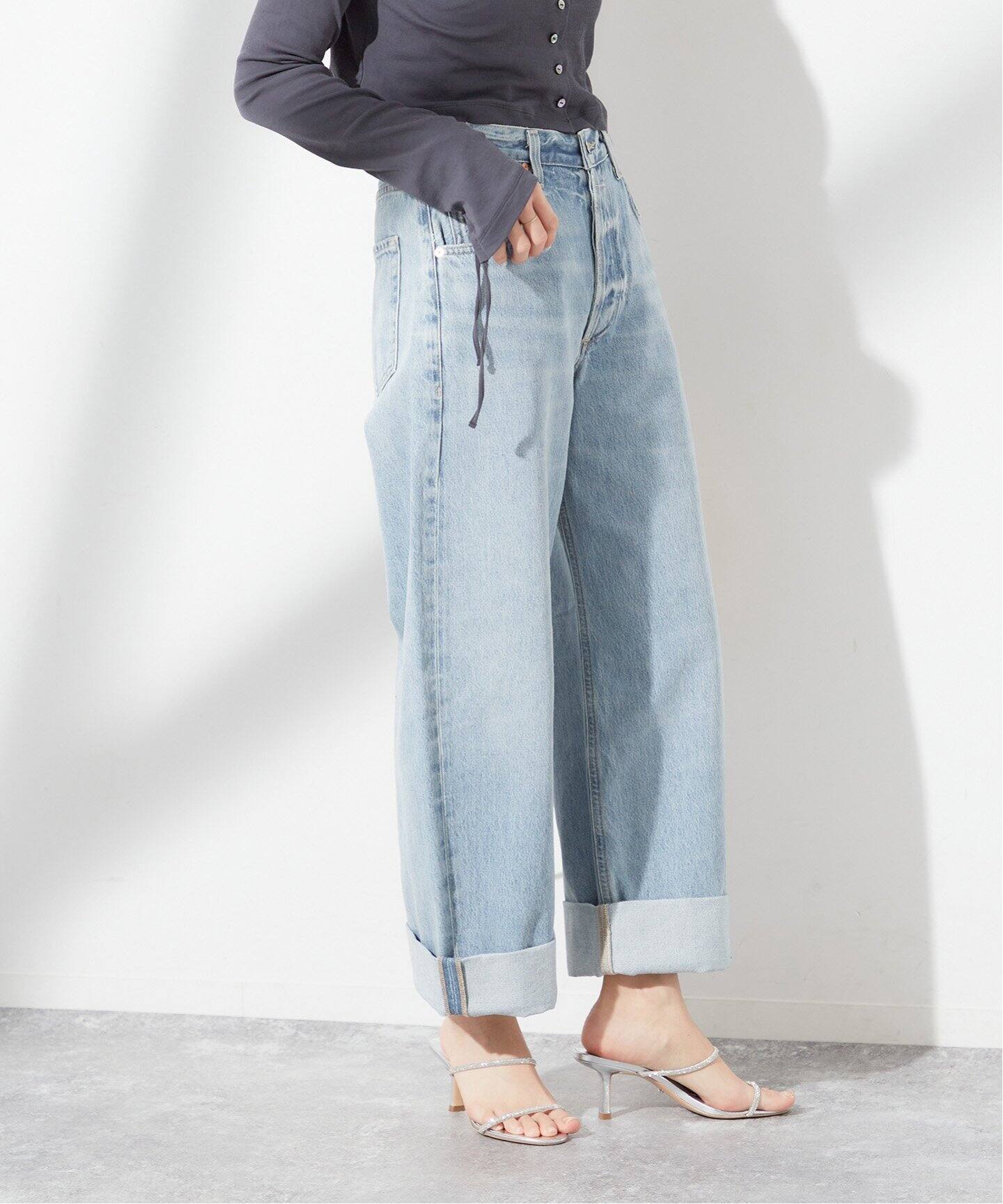 CITIZENS OF HUMANITY】AYLA BAGGY IN SKYLI：デニム（デニムパンツ  