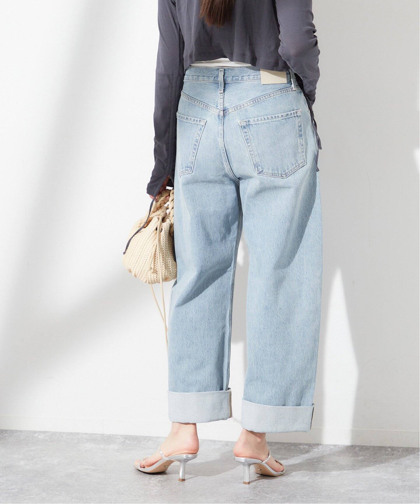 CITIZENS OF HUMANITY】AYLA BAGGY IN SKYLI：デニム（デニムパンツ 