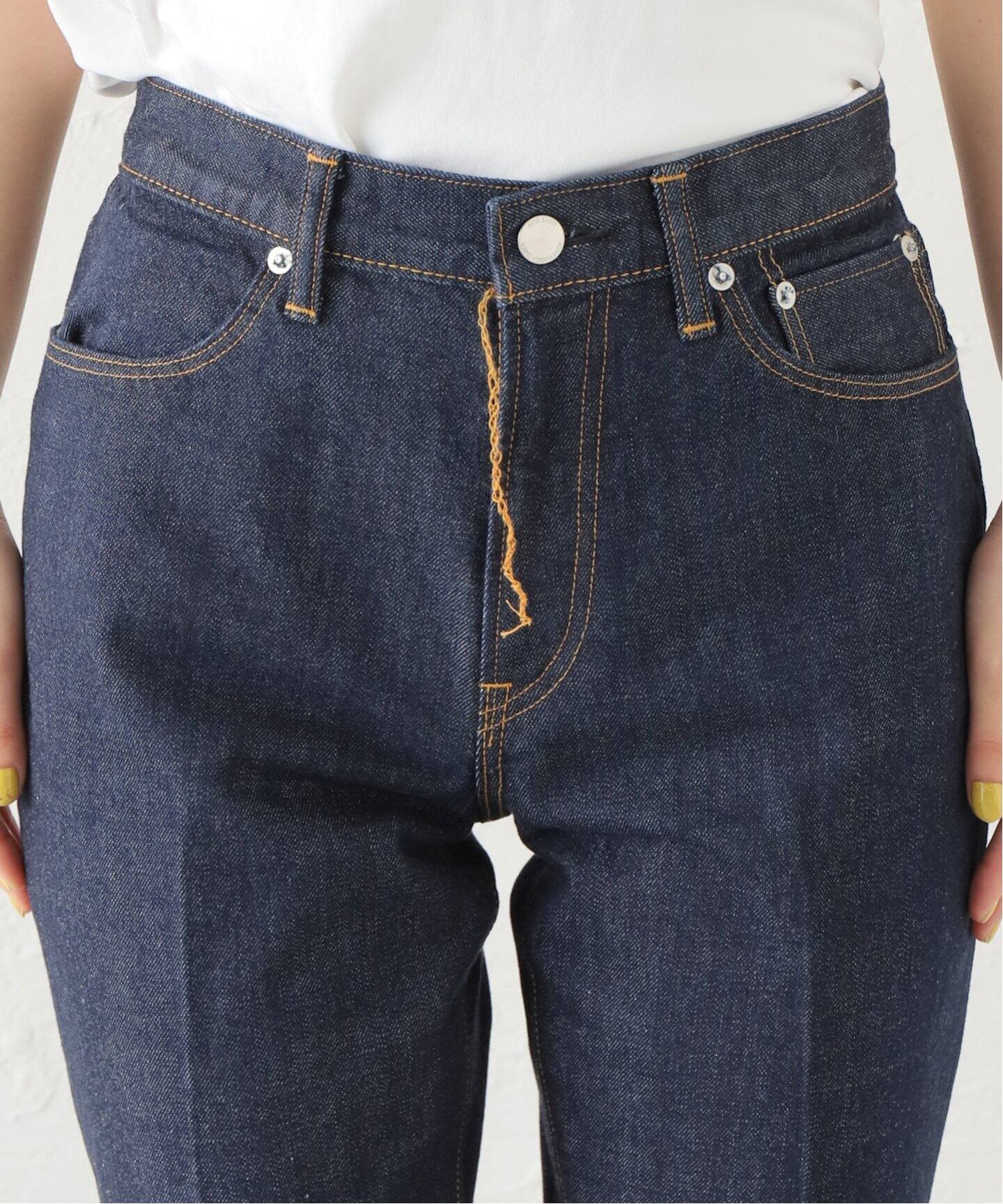JANE SMITH/ジェーンスミス】13.4OZ ORGANIC COTTON 5POCKET：デニム 