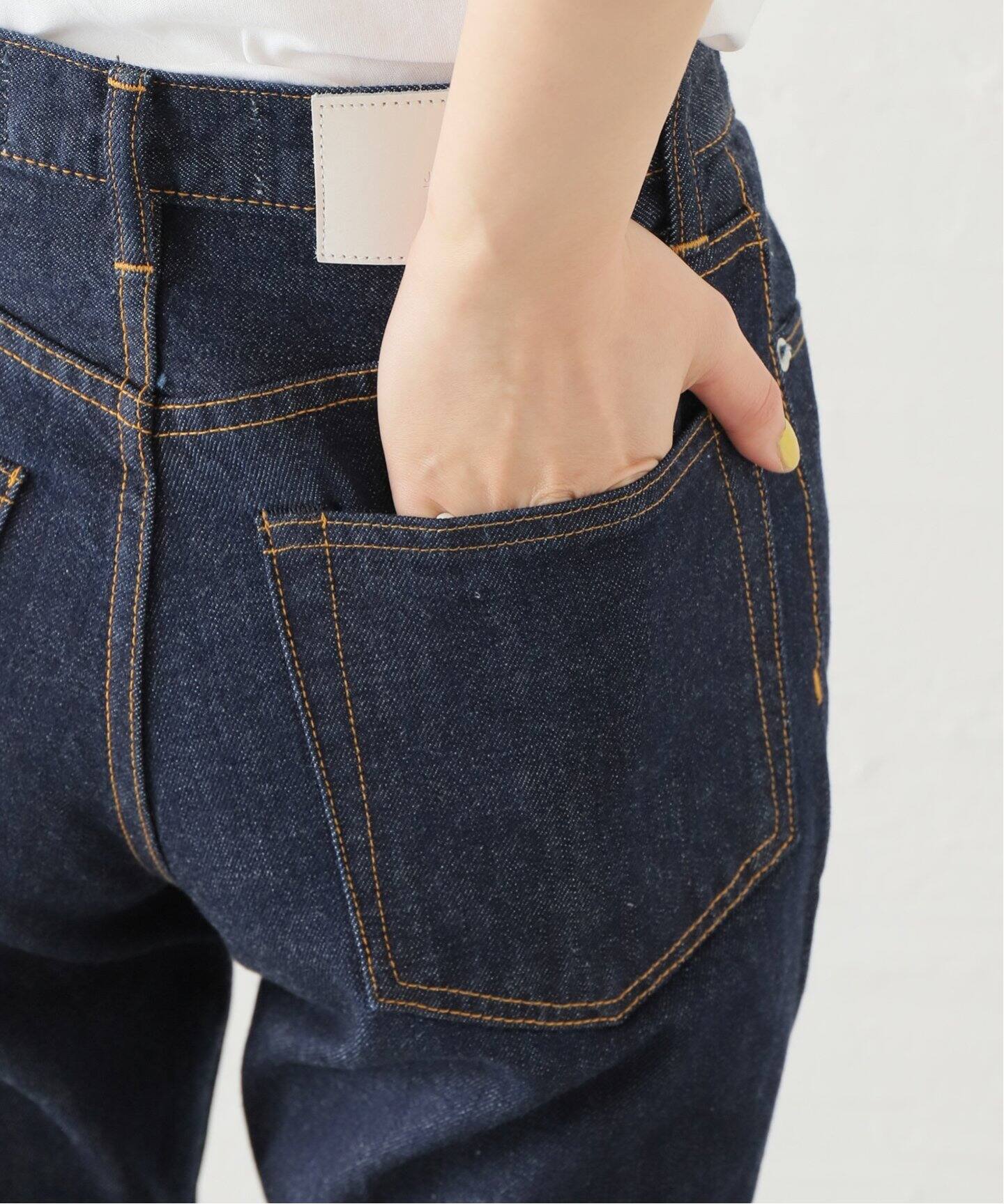 JANE SMITH/ジェーンスミス】13.4OZ ORGANIC COTTON 5POCKET：デニム 