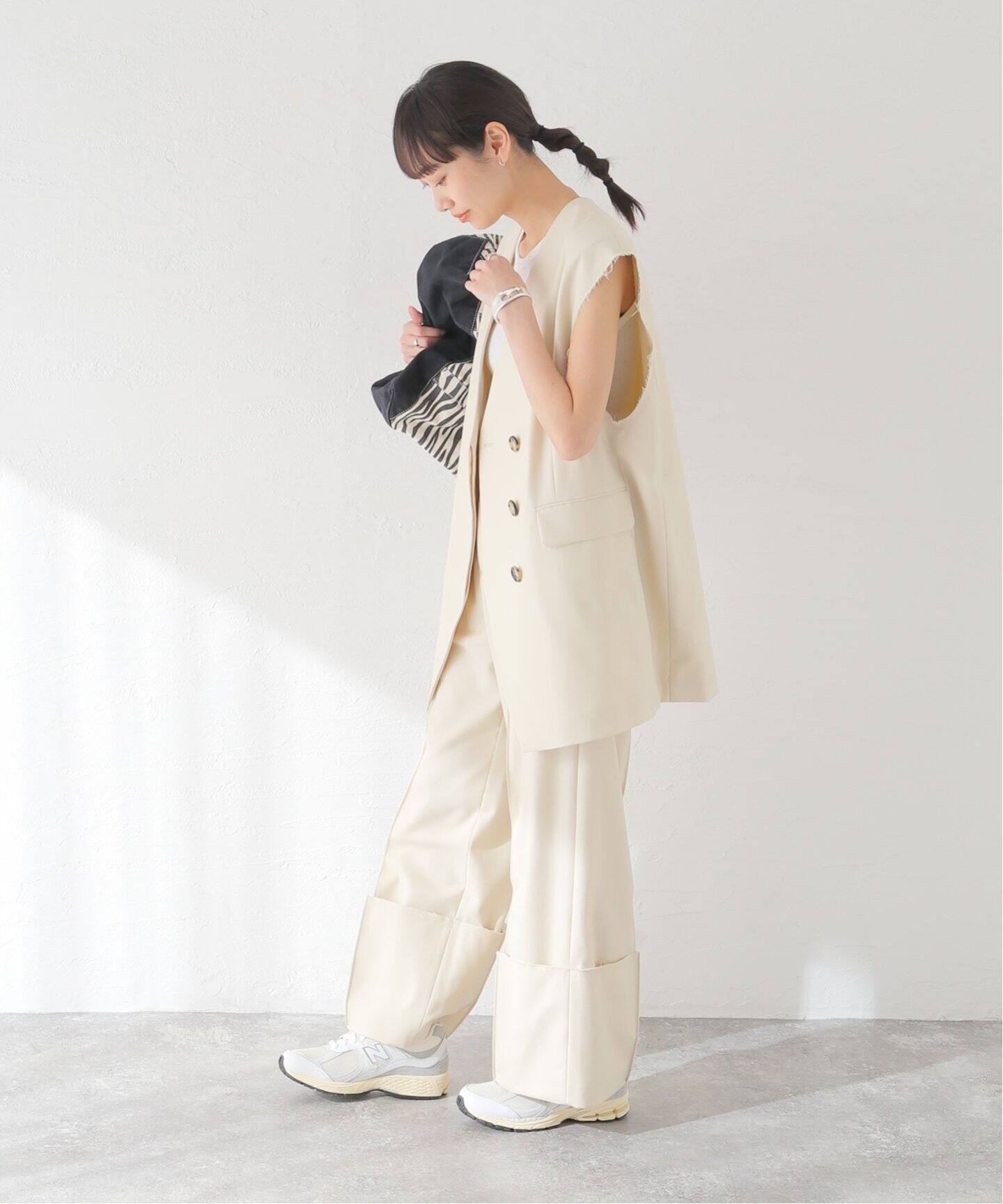 Uhr/ウーア】Cuffed Trousers：パンツ（その他パンツ）｜JOURNAL 