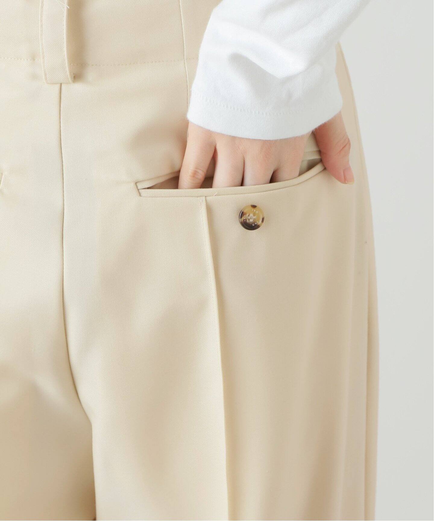 Uhr/ウーア】Cuffed Trousers：パンツ（その他パンツ）｜JOURNAL 