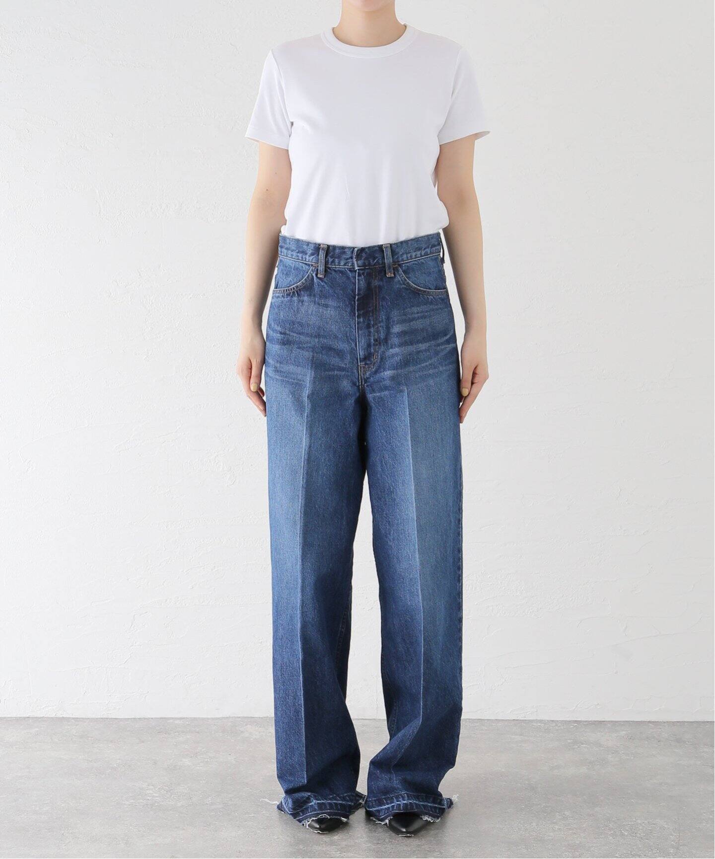 TOGA TOO/トーガトゥ】Wide denim pants：デニム（デニムパンツ  