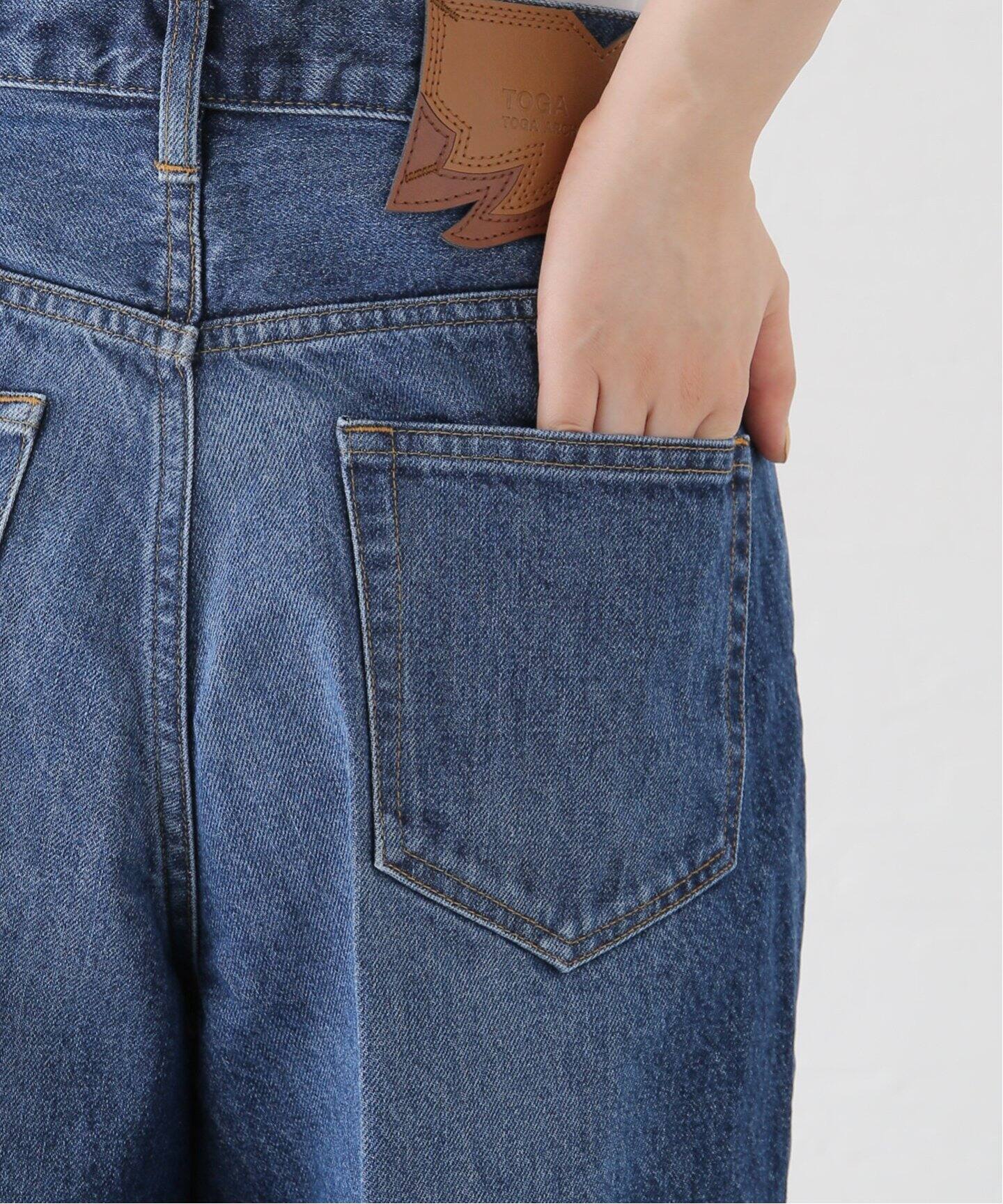 TOGA TOO/トーガトゥ】Wide denim pants：デニム（デニムパンツ  