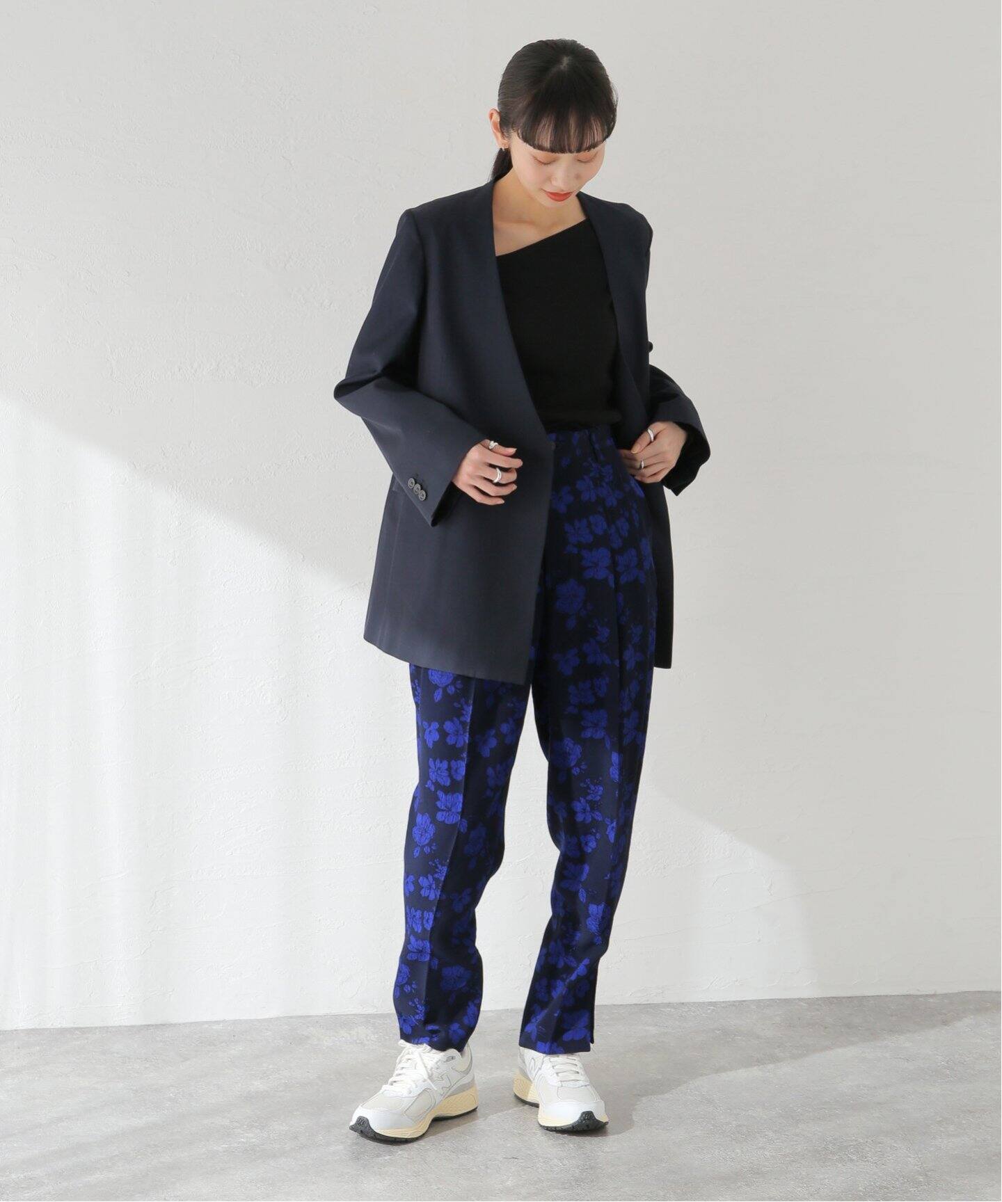 TOGA PULLA/トーガプルラ】Flower jacquard pants：パンツ（その他  
