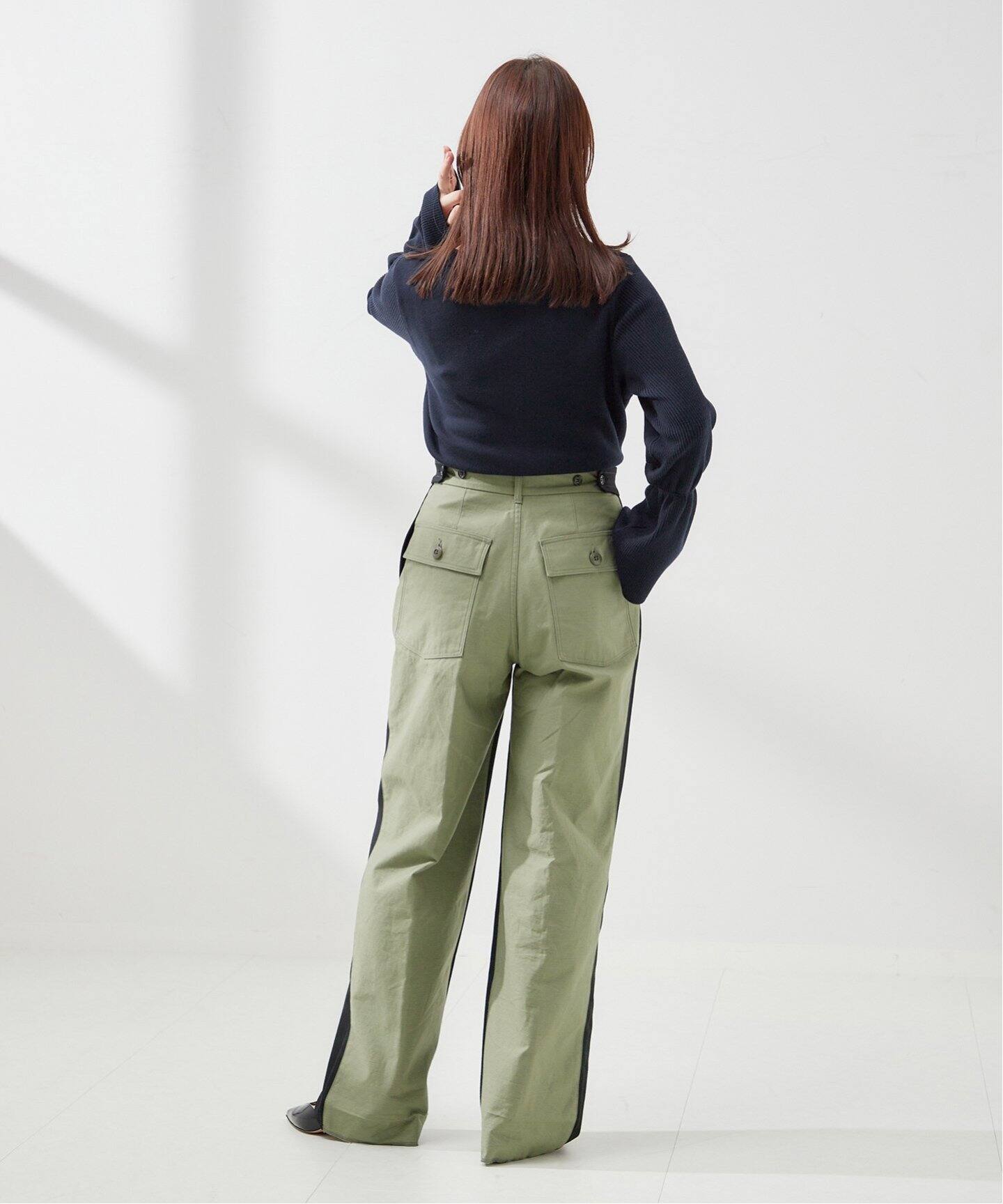 INSCRIRE /アンスクリア】Hybrid Baker Pants：パンツ（スラックス 
